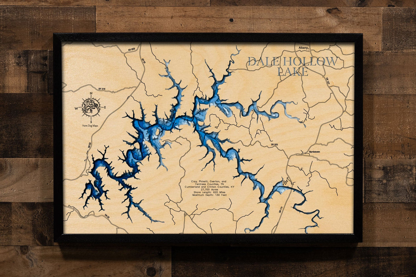 Dale Hollow Lake in Tennessee and Kentucky