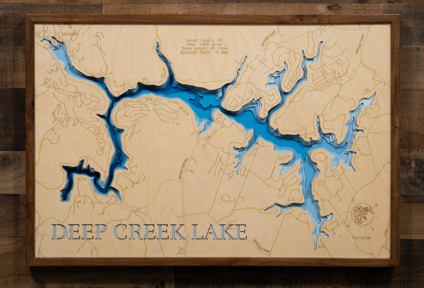 Deep Creek Lake in Garrett County, Maryland