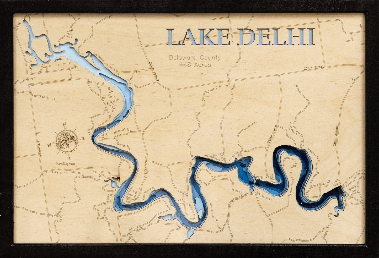 Lake Delhi in Delaware County, Iowa