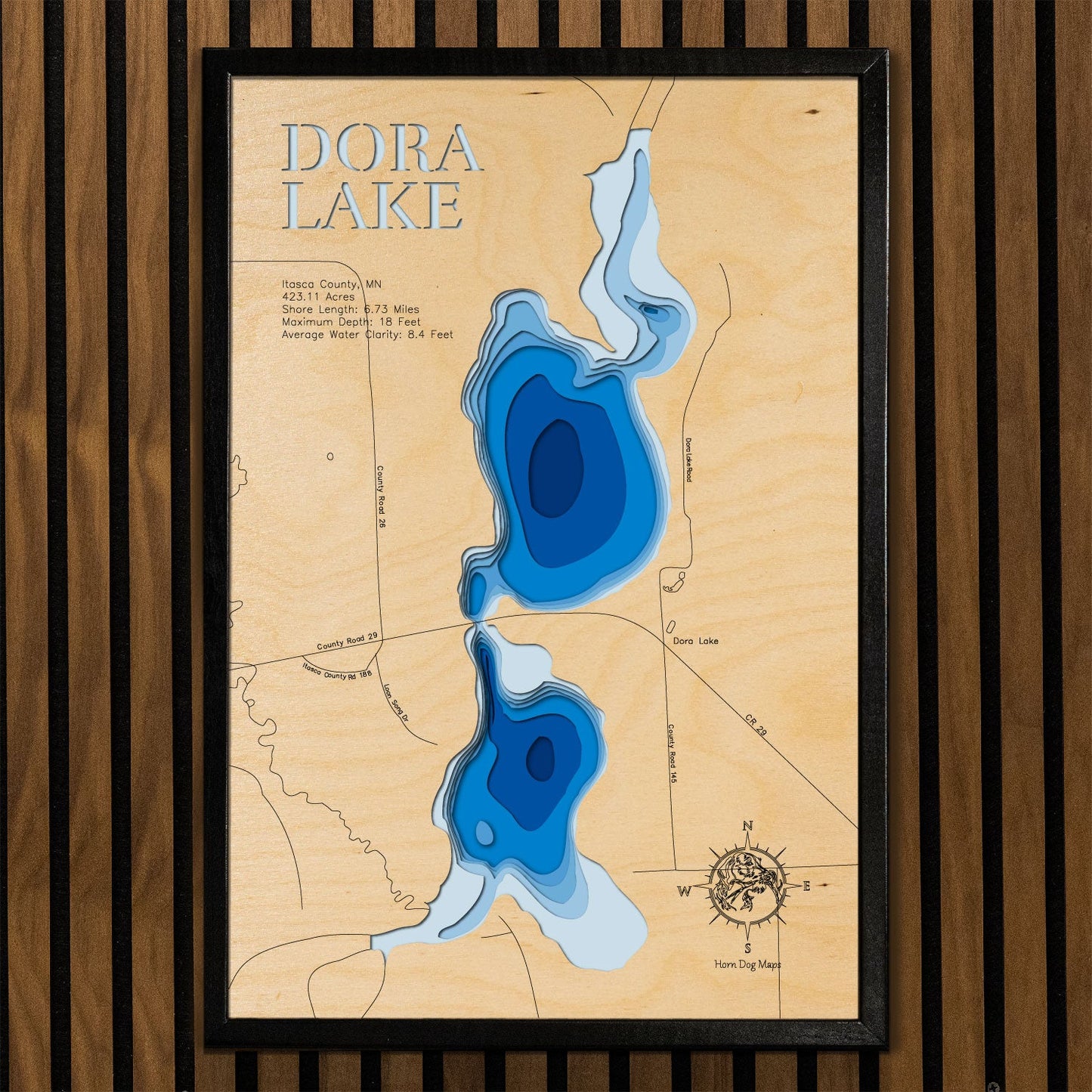 Dora Lake in Itasca County, Minnesota