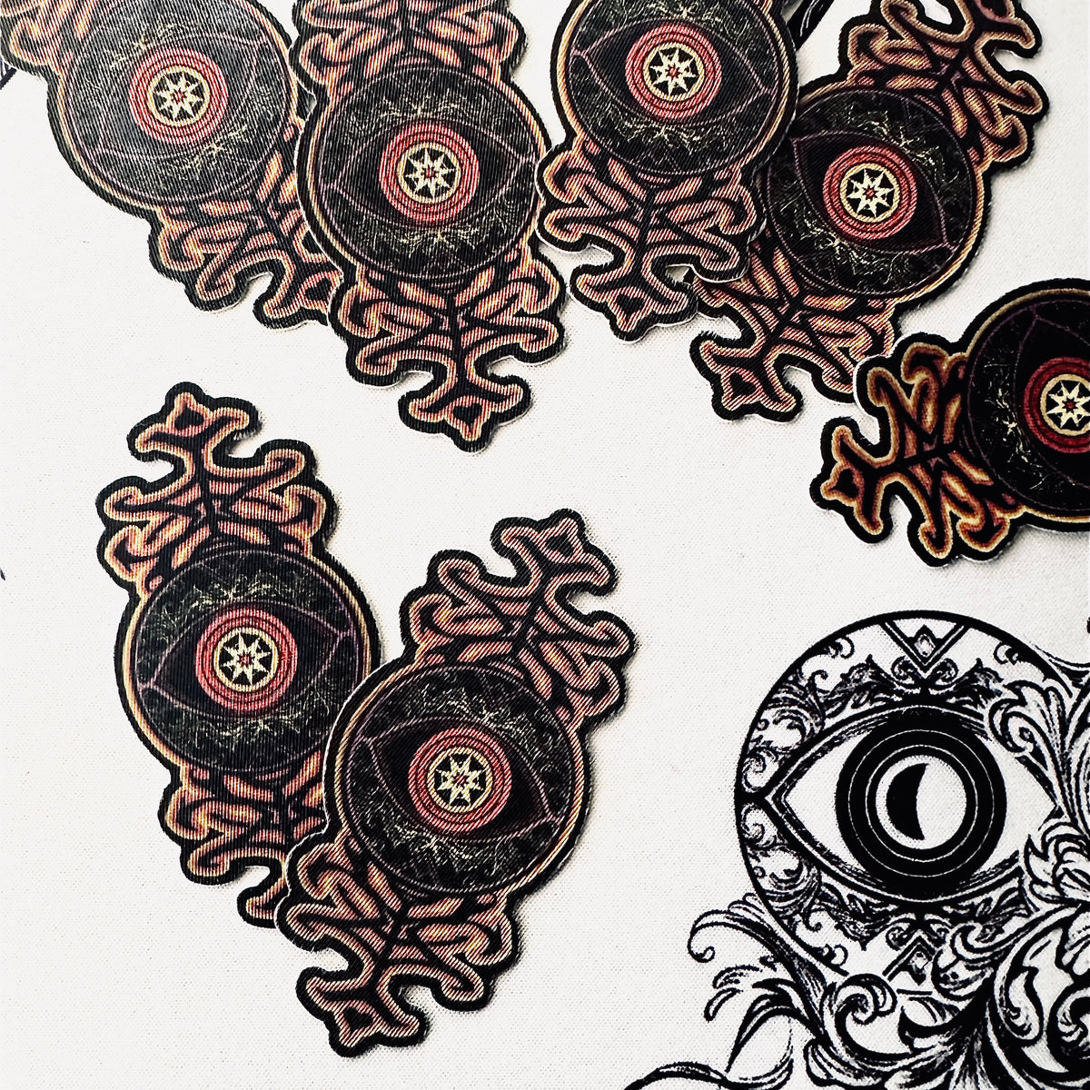 **NEW** Sticker - Protection Sigil (“Xian Evil Eye”)