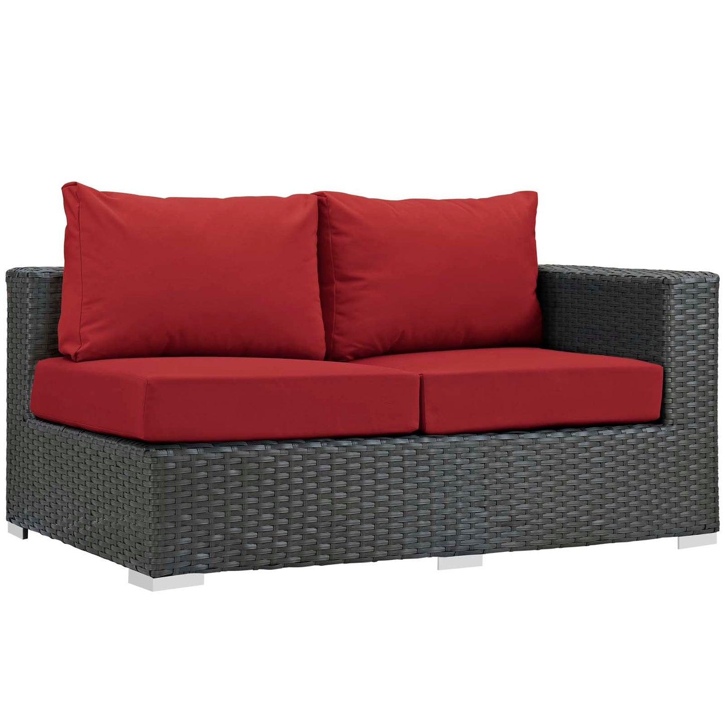 Sojourn 7 Piece Outdoor Patio Sunbrella¨ Sectional Set by Modway