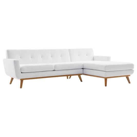 Engage Right-Facing Upholstered Fabric Sectional Sofa by Modway