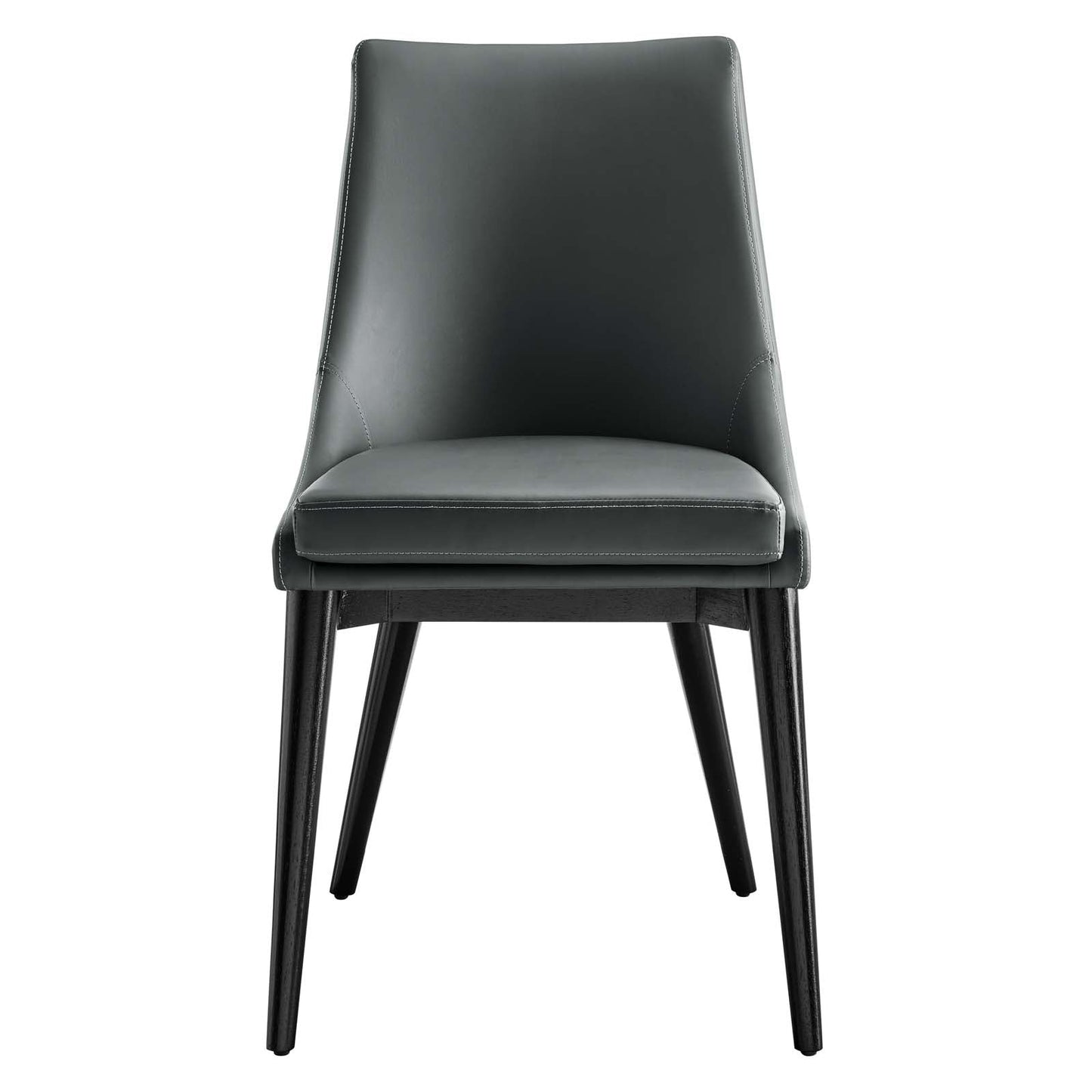 Viscount Vinyl Dining Side Chair Set of 2 by Modway