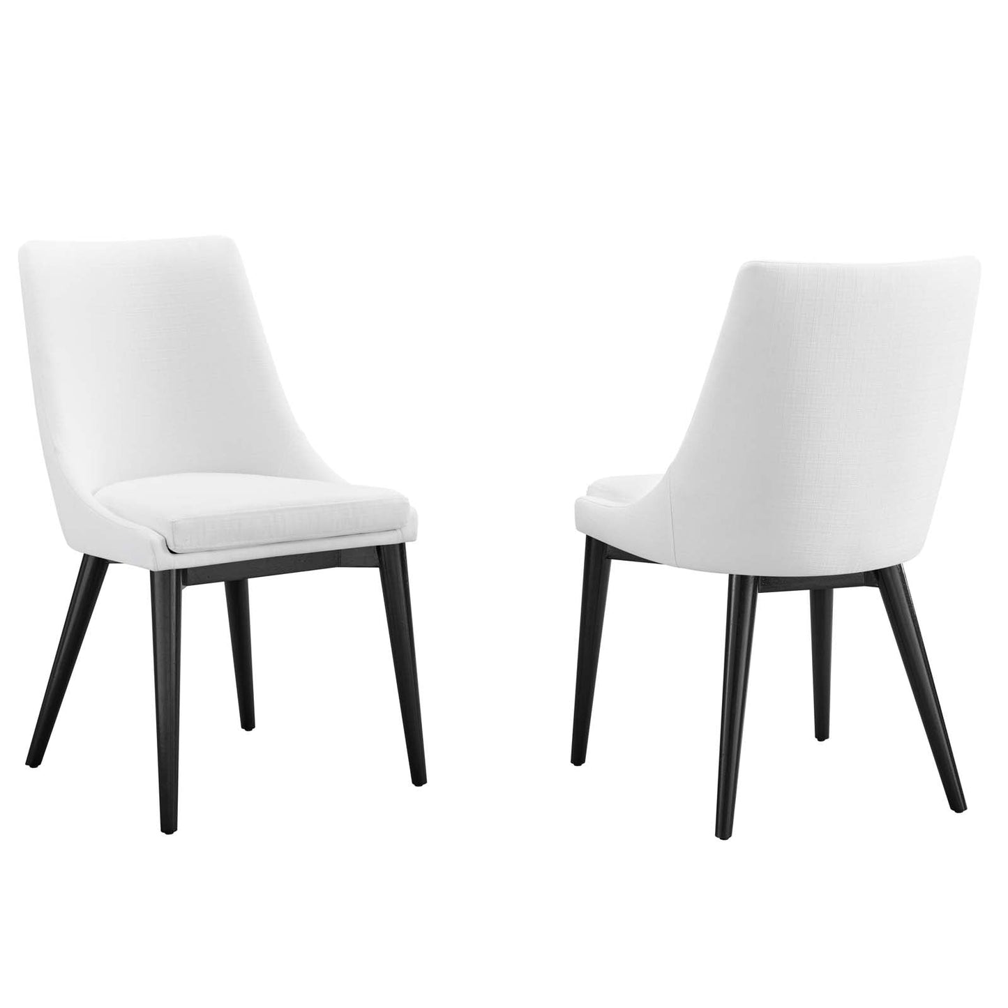 Viscount Fabric Dining Side Chair Set of 2 by Modway