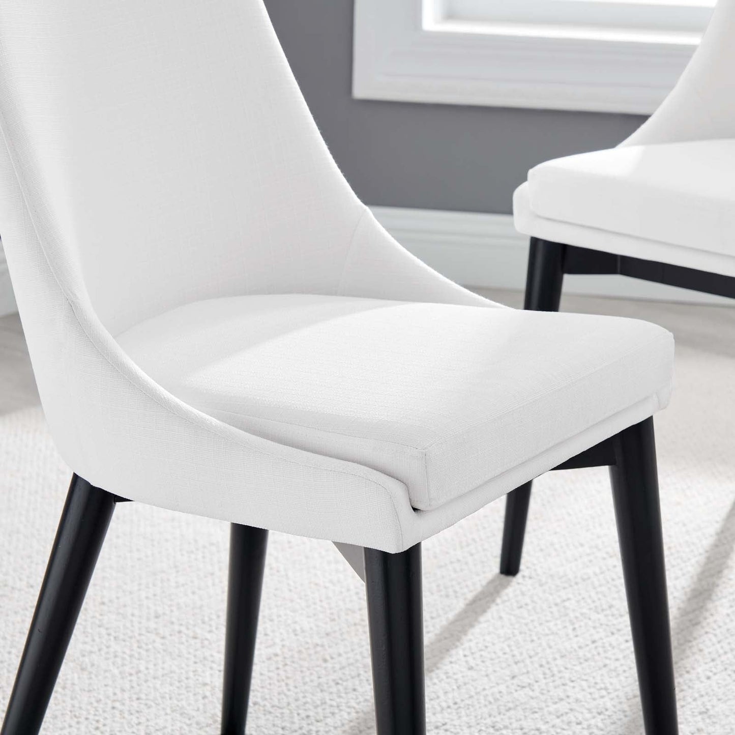 Viscount Fabric Dining Side Chair Set of 2 by Modway