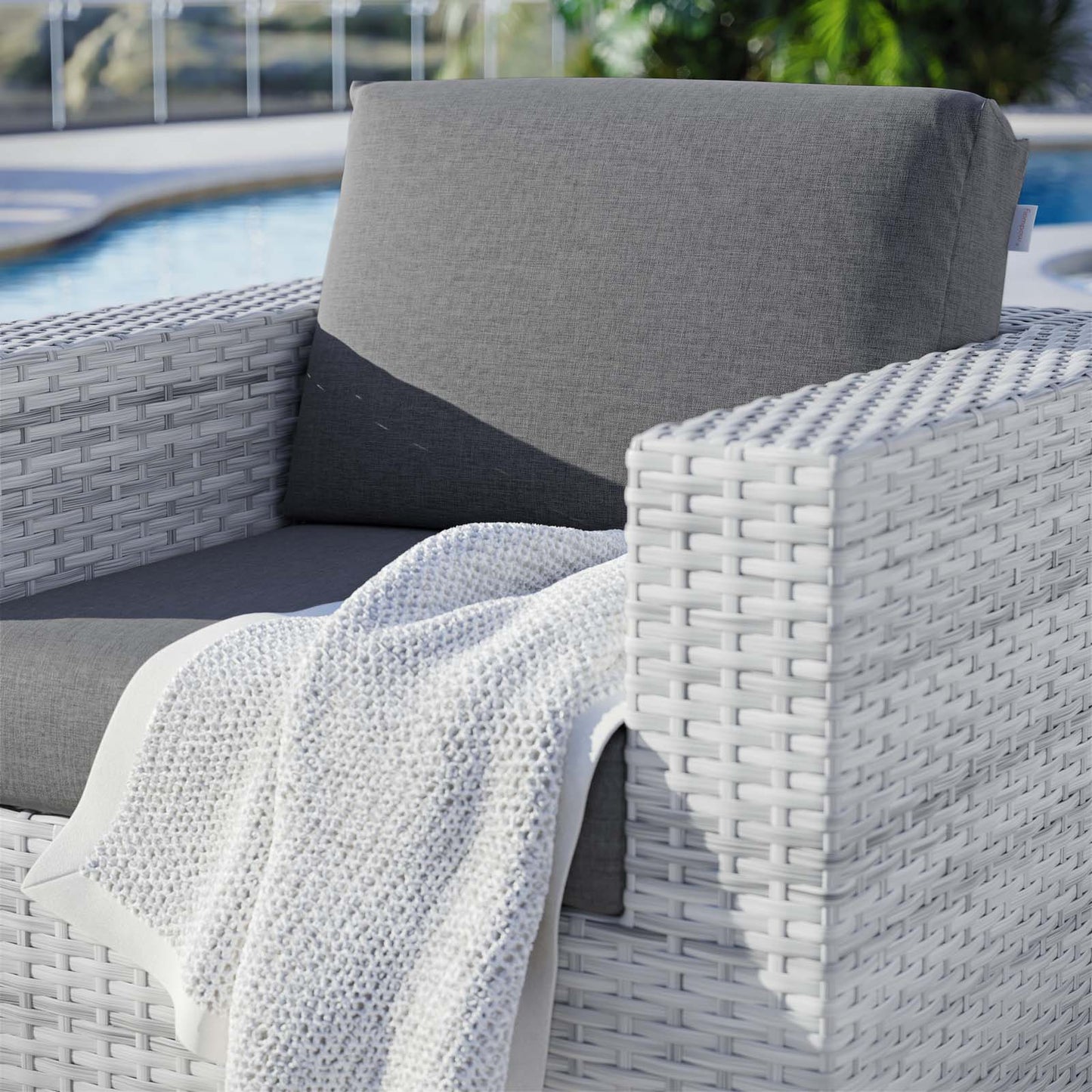 Convene Outdoor Patio Armchair by Modway