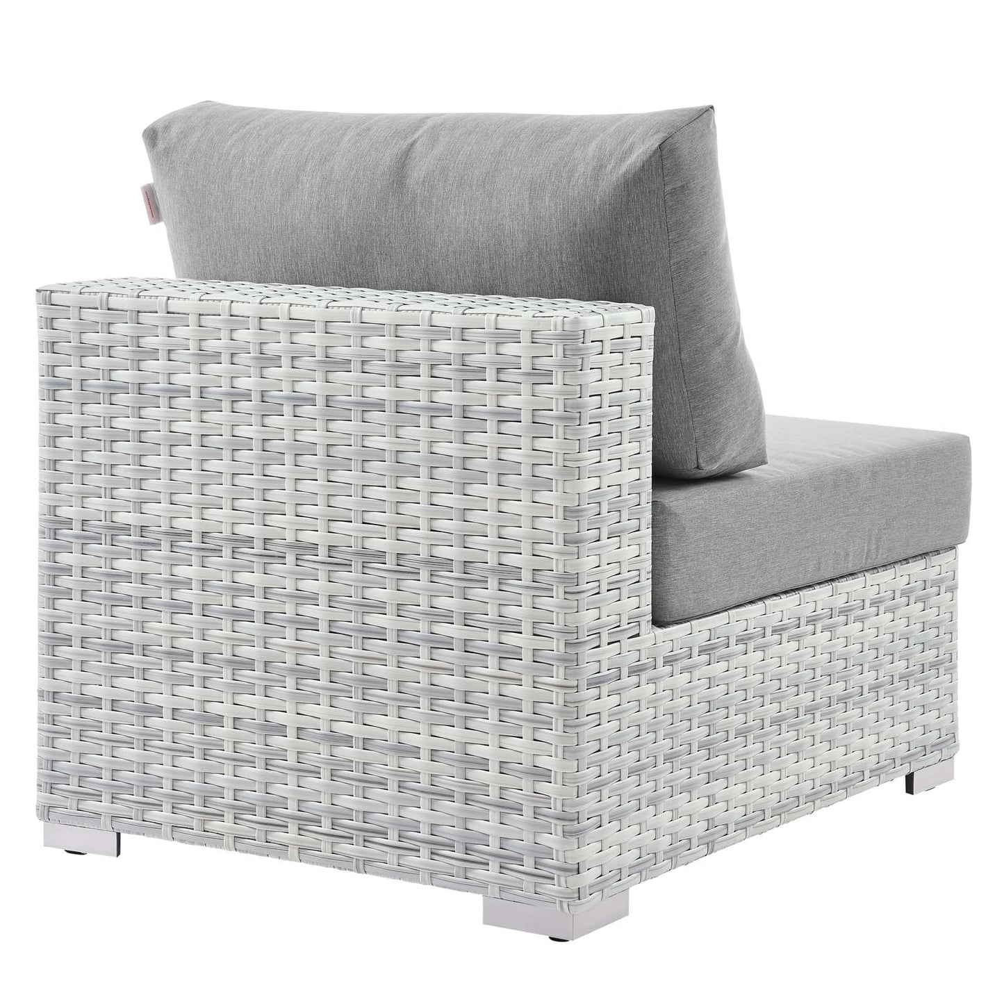 Convene Outdoor Patio Armless Chair by Modway