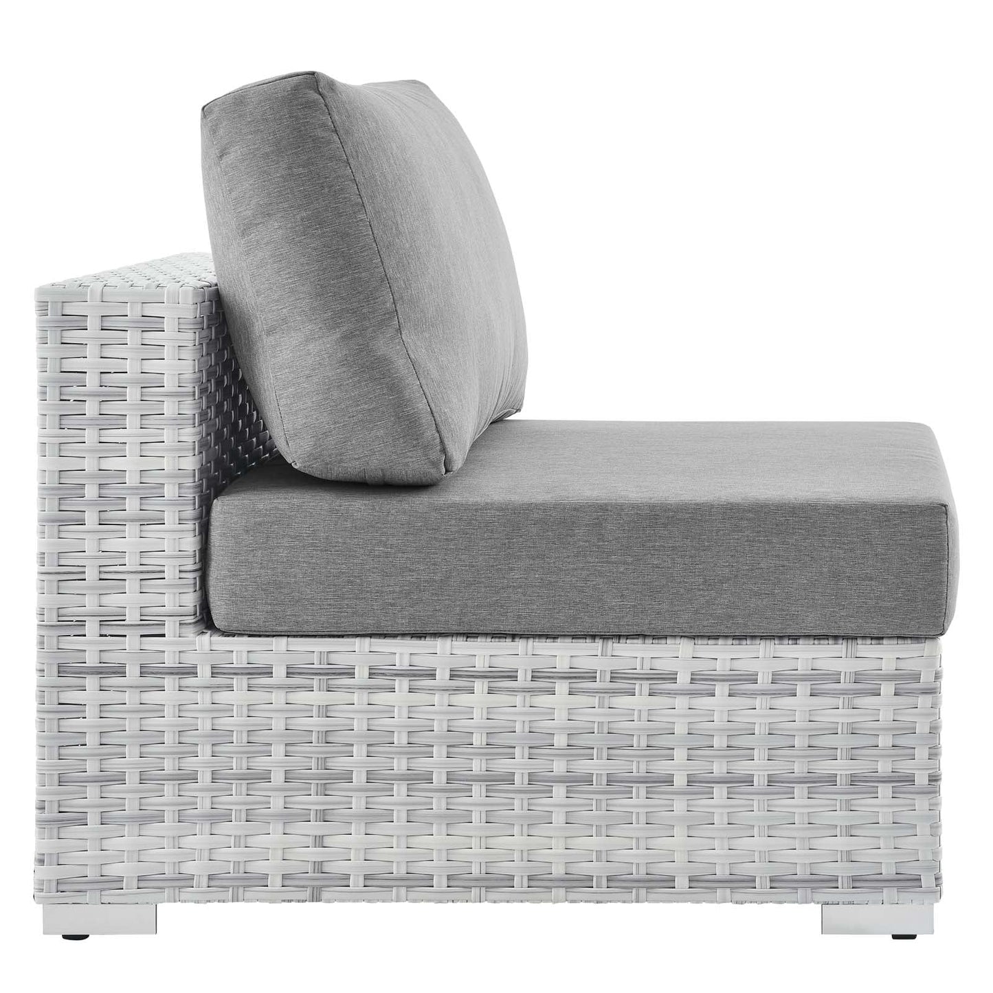 Convene Outdoor Patio Armless Chair by Modway