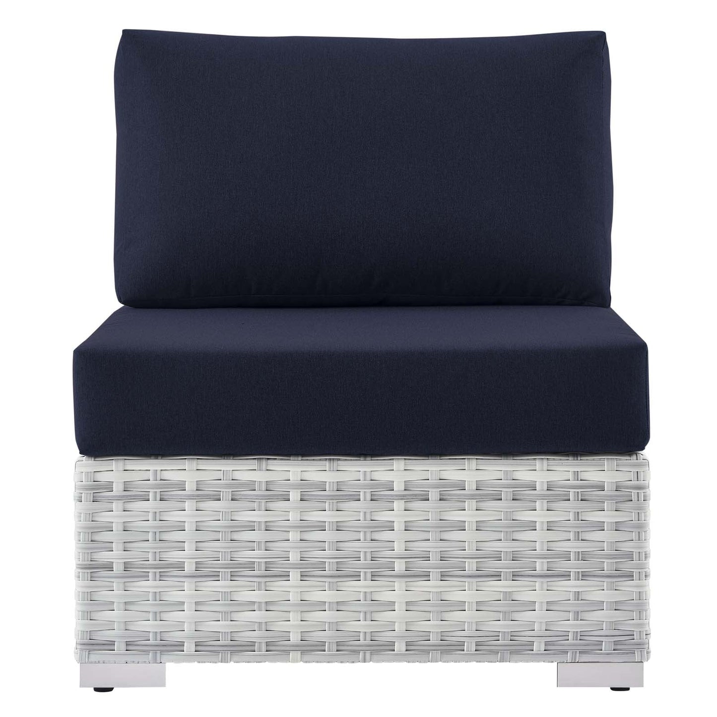 Convene Outdoor Patio Armless Chair by Modway