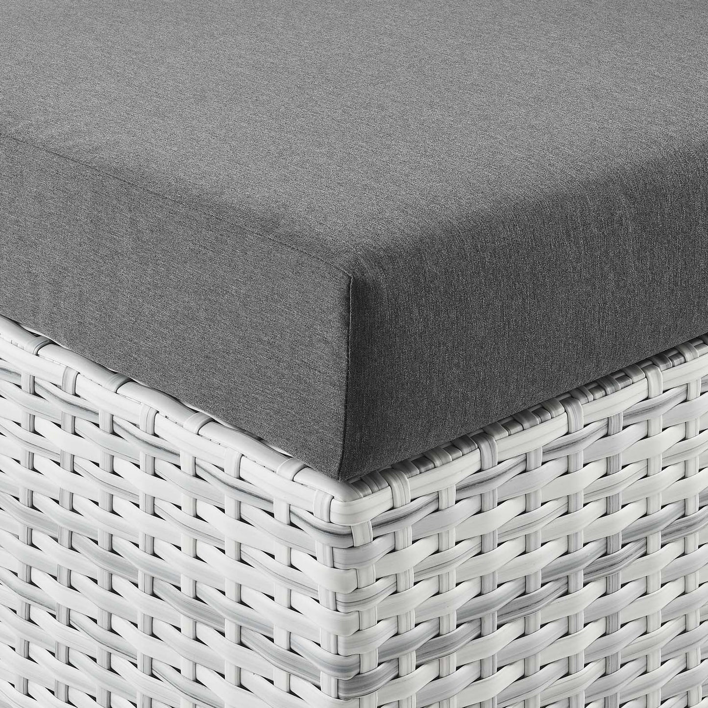 Convene Outdoor Patio Ottoman by Modway