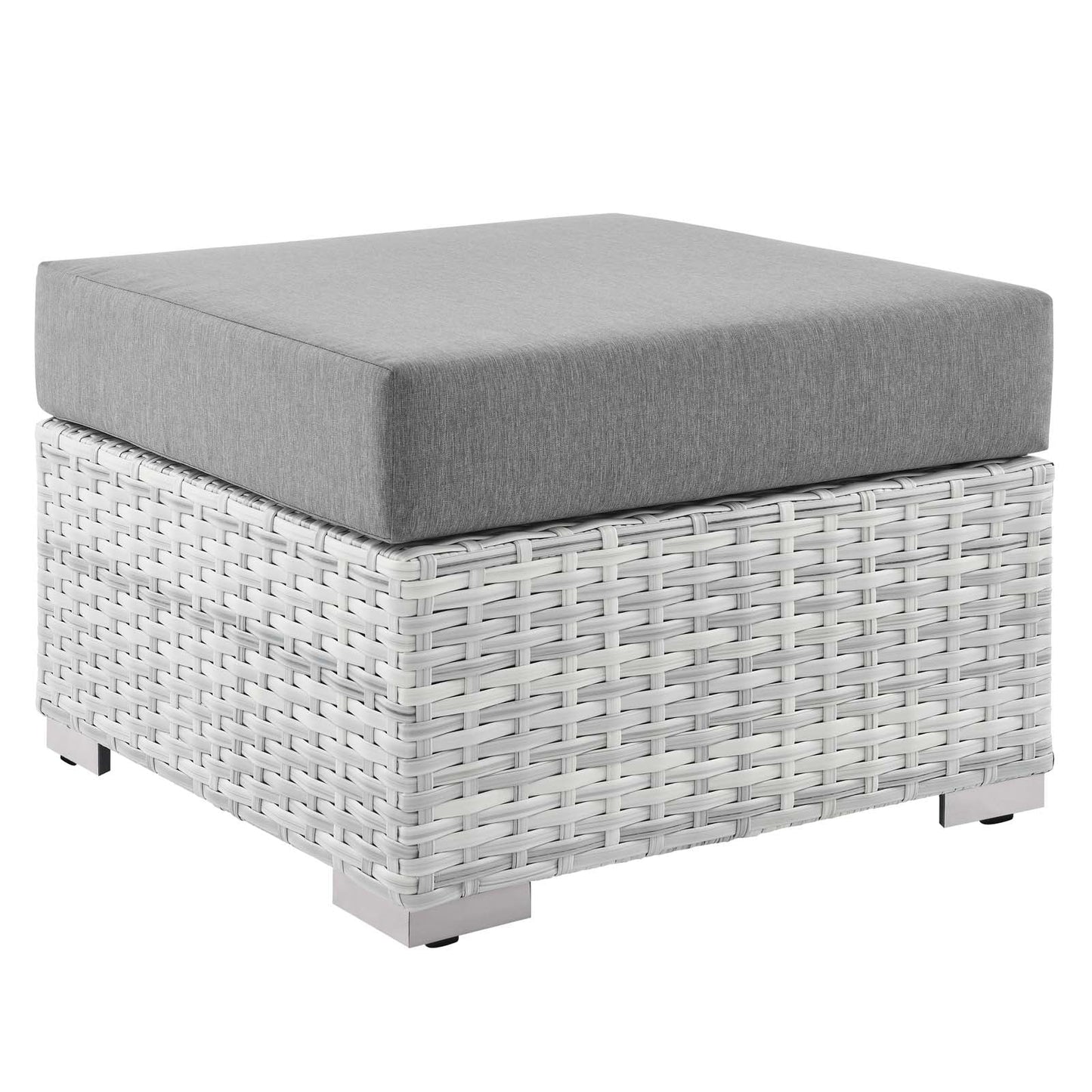 Convene Outdoor Patio Ottoman by Modway