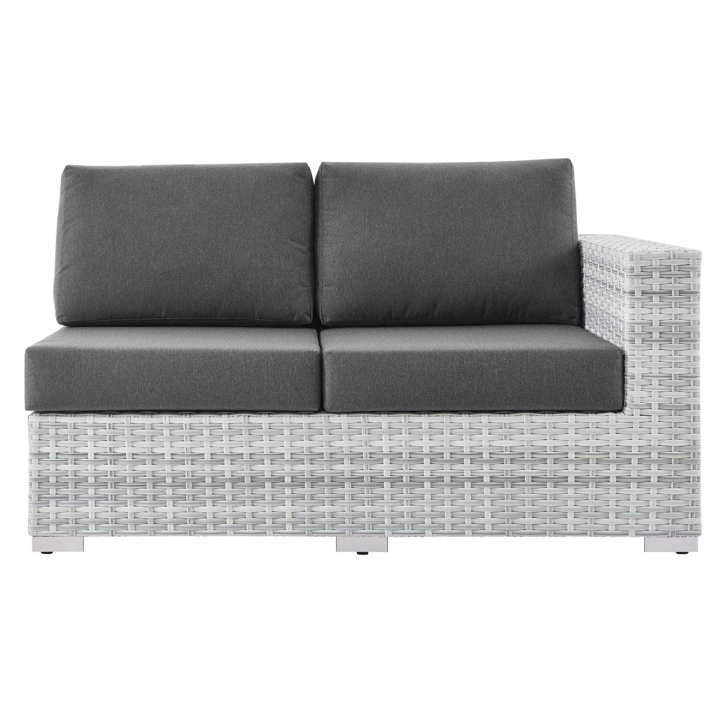 Convene Outdoor Patio Right-Arm Loveseat by Modway