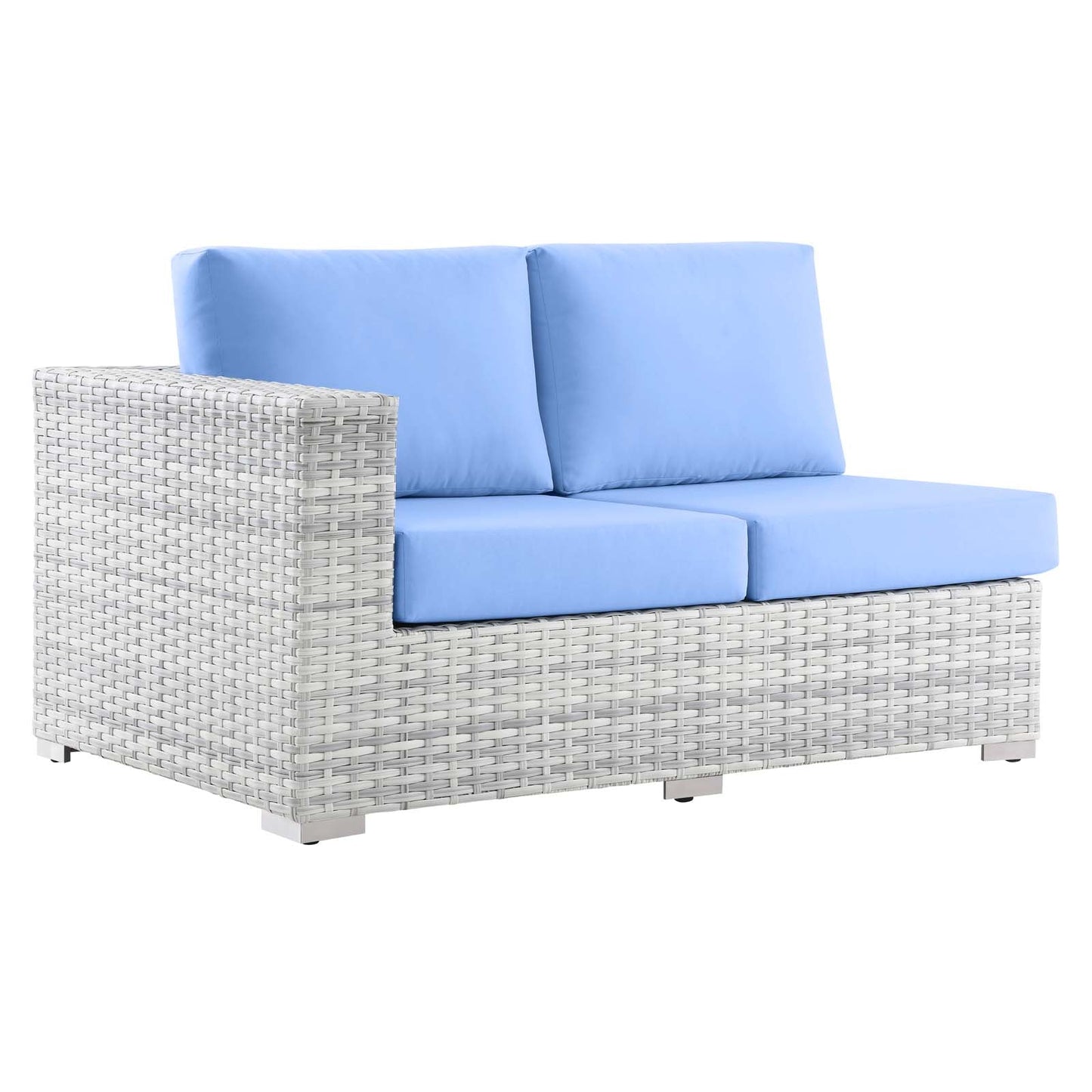 Convene Outdoor Patio Left-Arm Loveseat by Modway