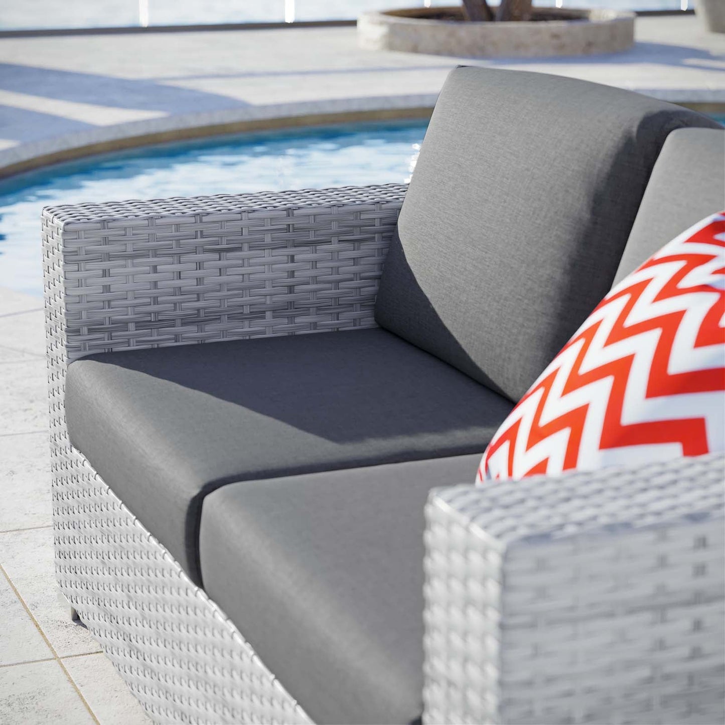 Convene Outdoor Patio Loveseat by Modway