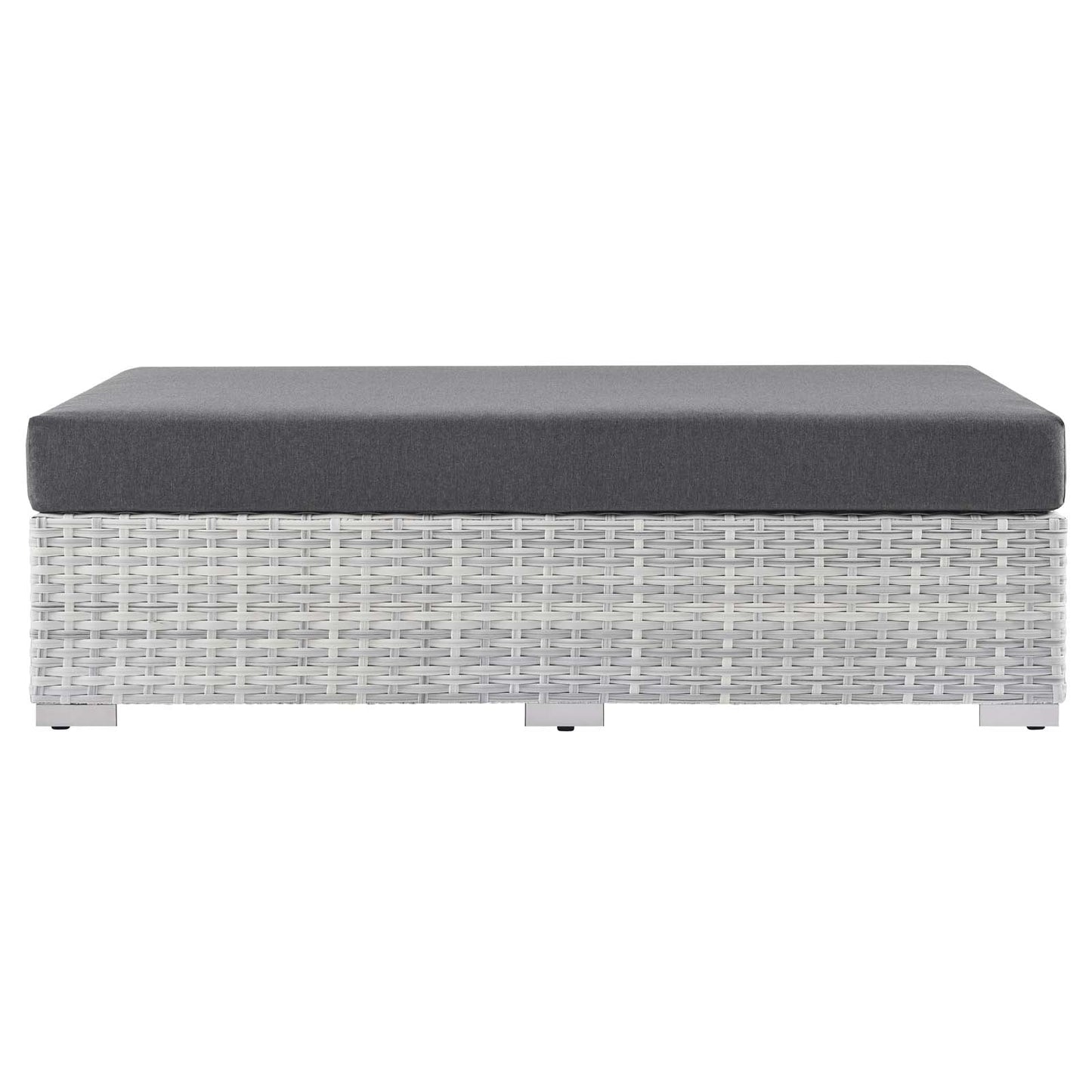 Convene Outdoor Patio Rectangular Ottoman by Modway