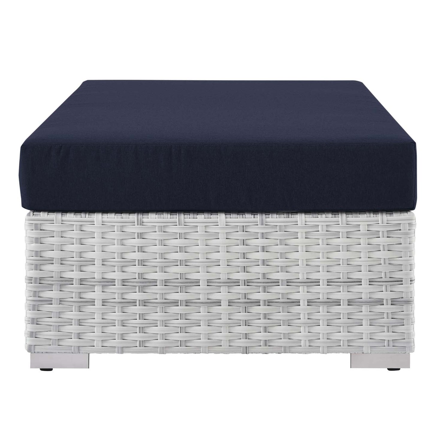 Convene Outdoor Patio Rectangular Ottoman by Modway