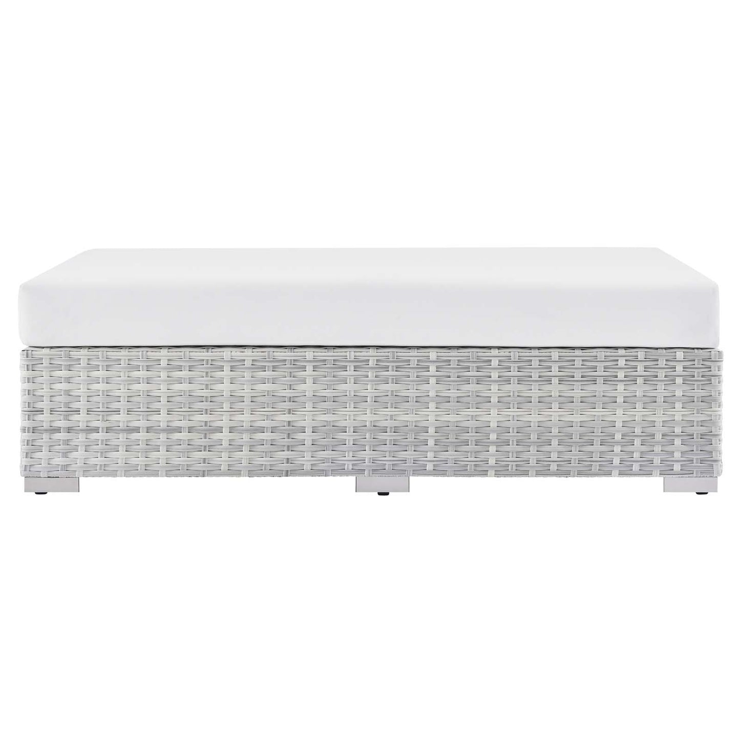 Convene Outdoor Patio Rectangular Ottoman by Modway