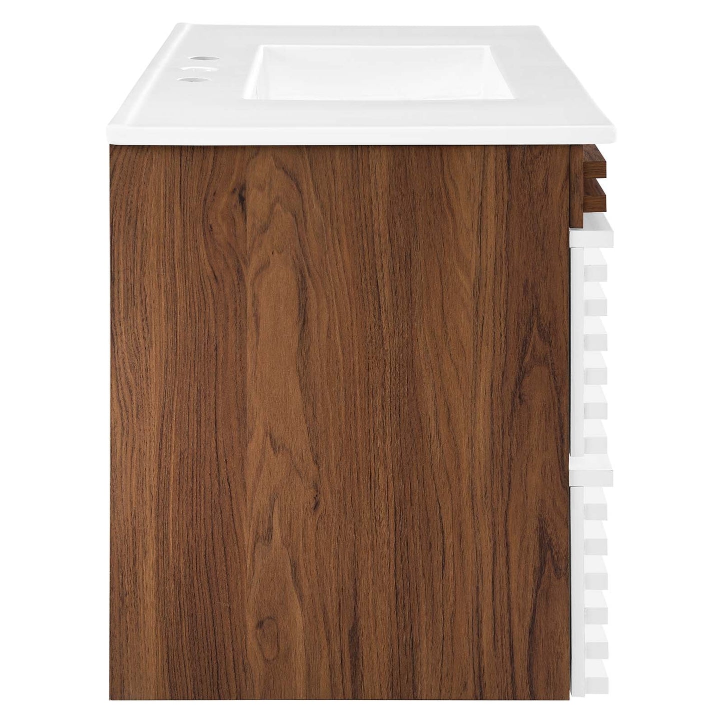 Render 36" Wall-Mount Bathroom Vanity by Modway