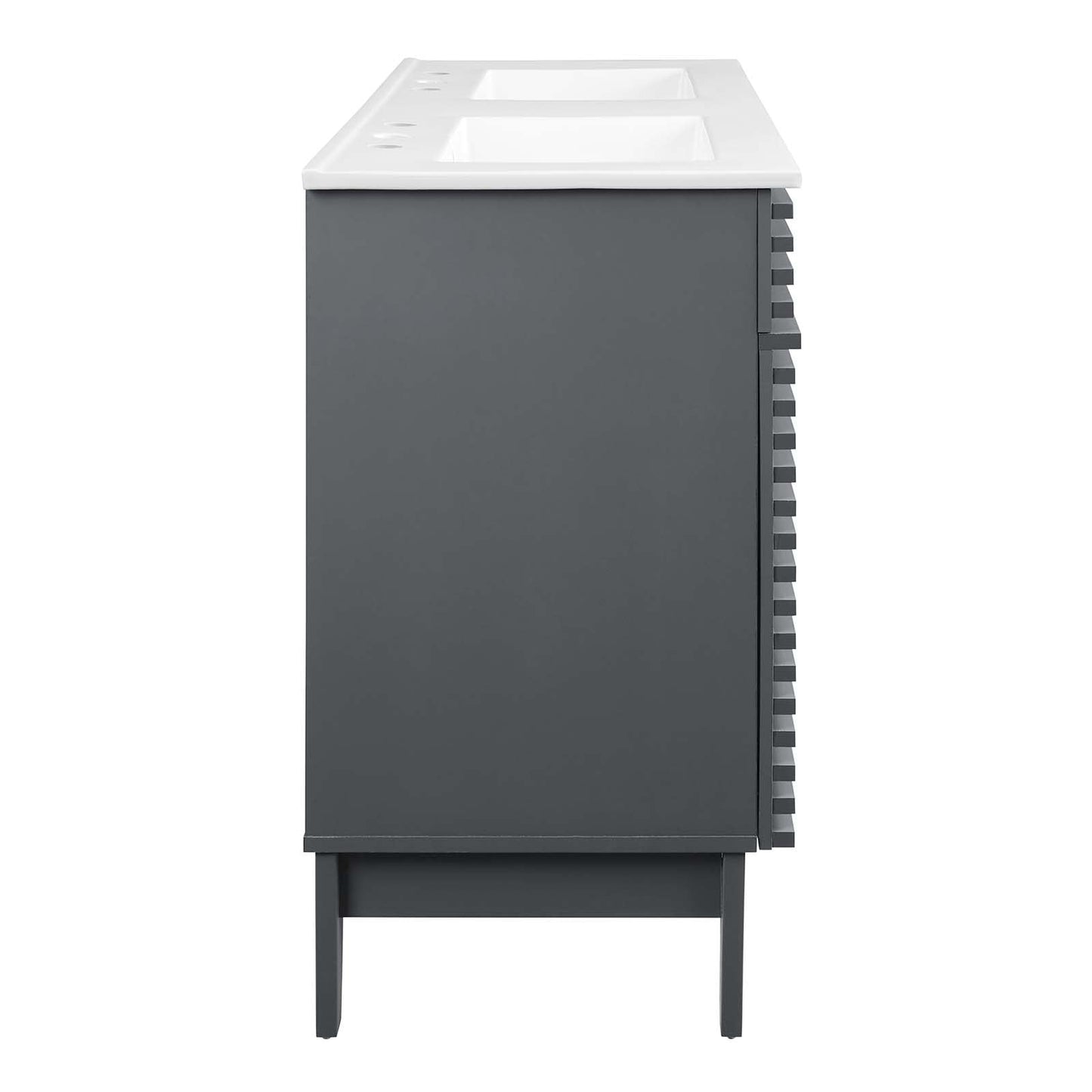 Render 48" Double Sink Bathroom Vanity by Modway