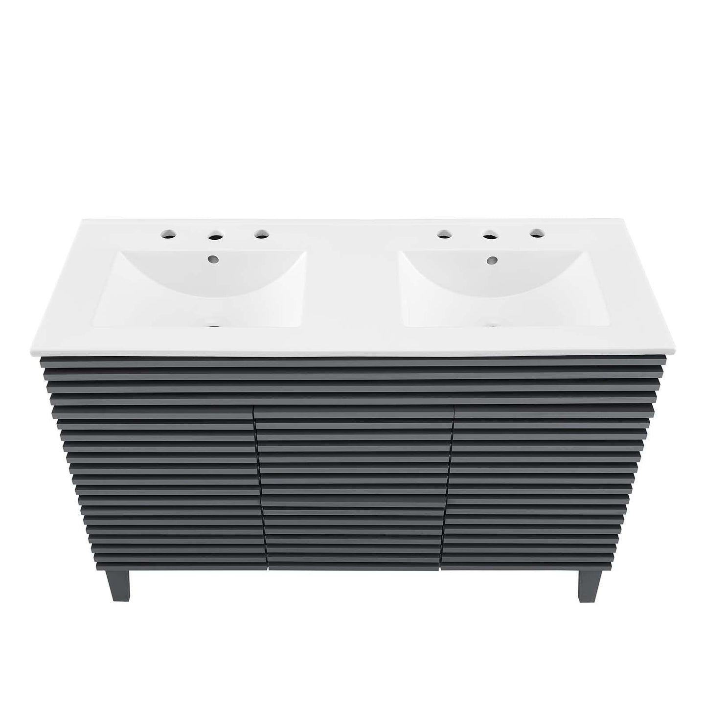 Render 48" Double Sink Bathroom Vanity by Modway