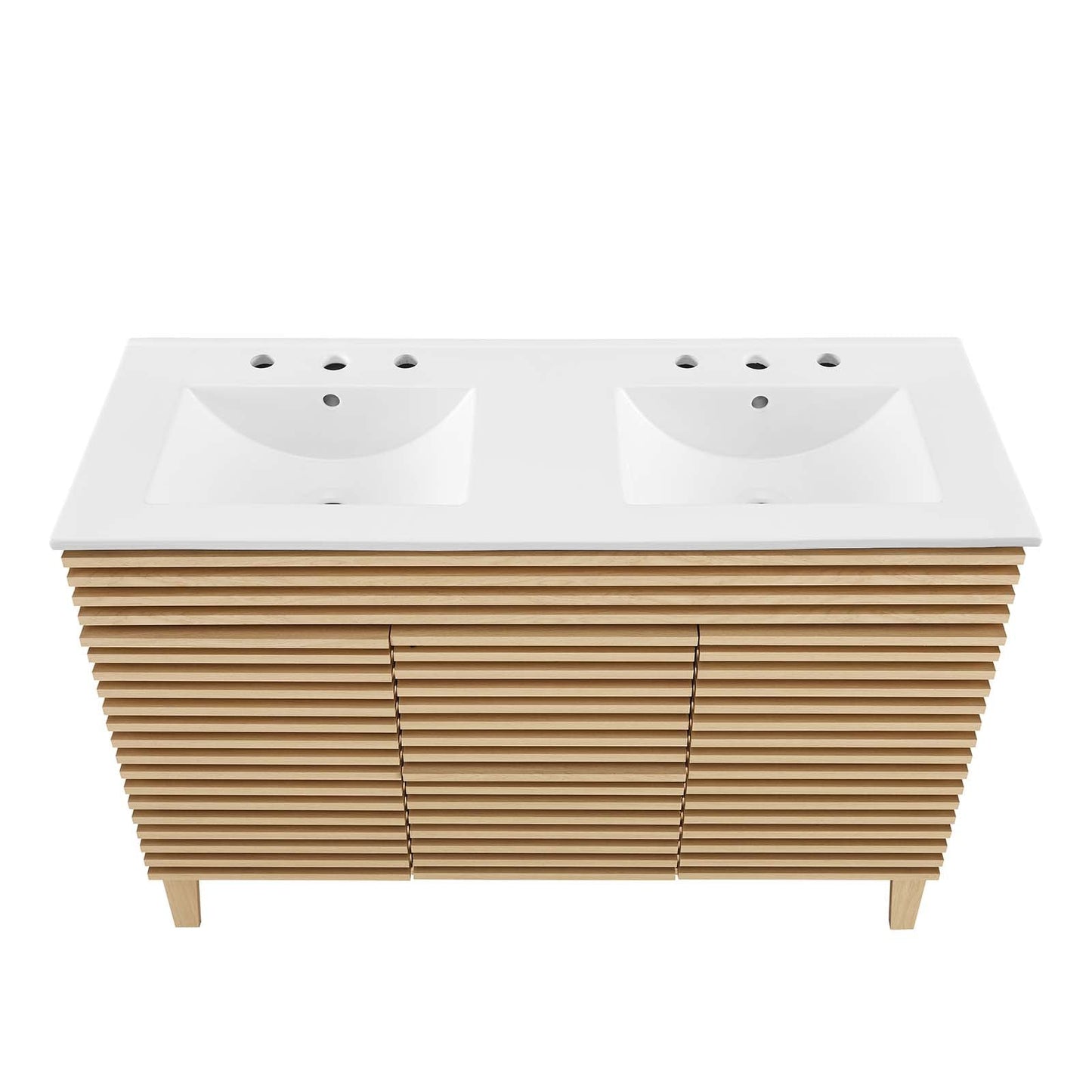 Render 48" Double Sink Bathroom Vanity by Modway