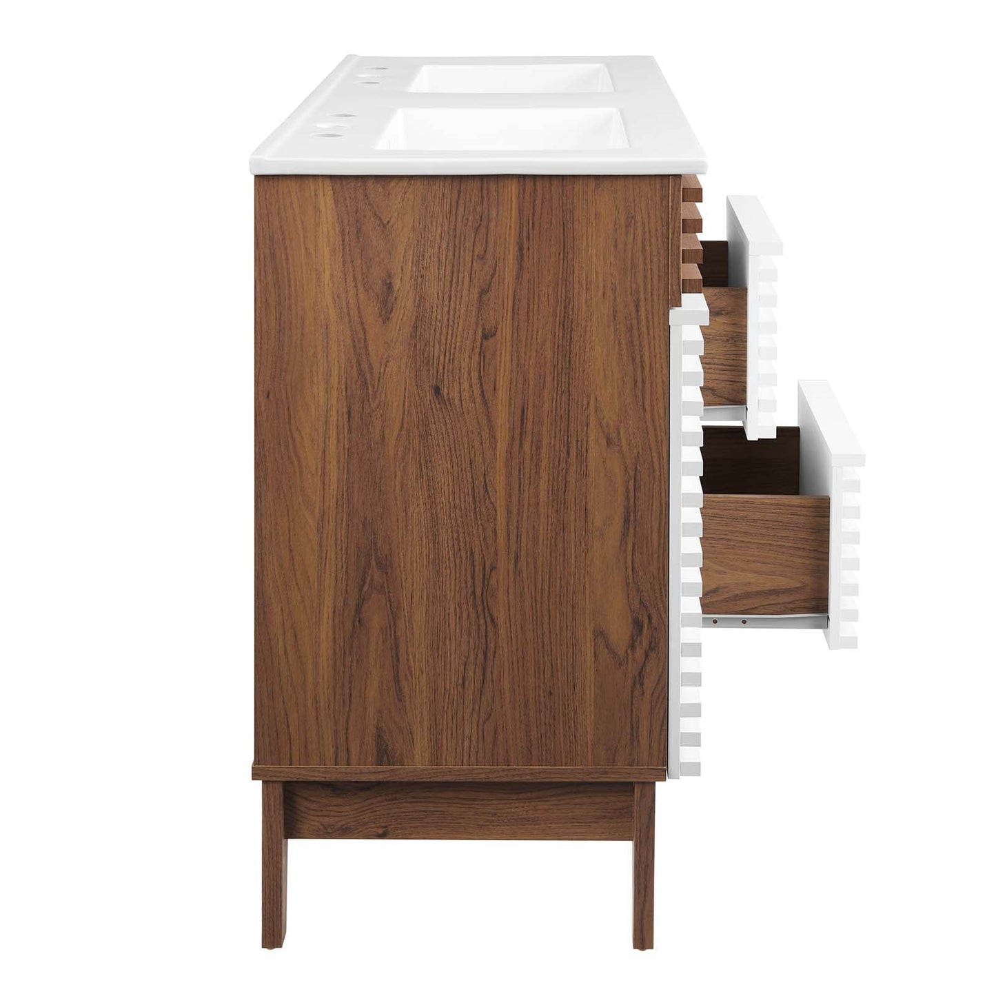 Render 48" Double Sink Bathroom Vanity by Modway