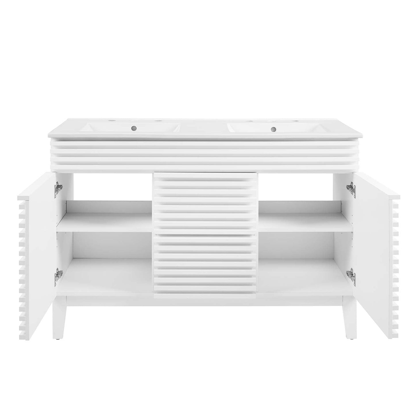 Render 48" Double Sink Bathroom Vanity by Modway