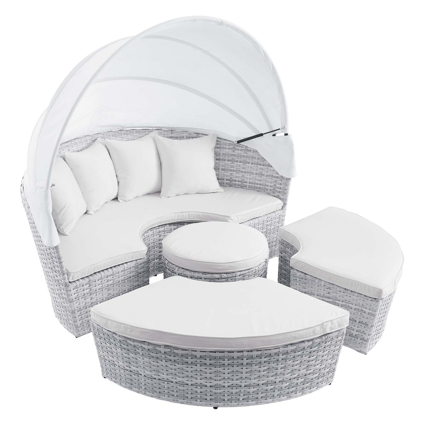 Scottsdale Canopy Outdoor Patio Daybed by Modway