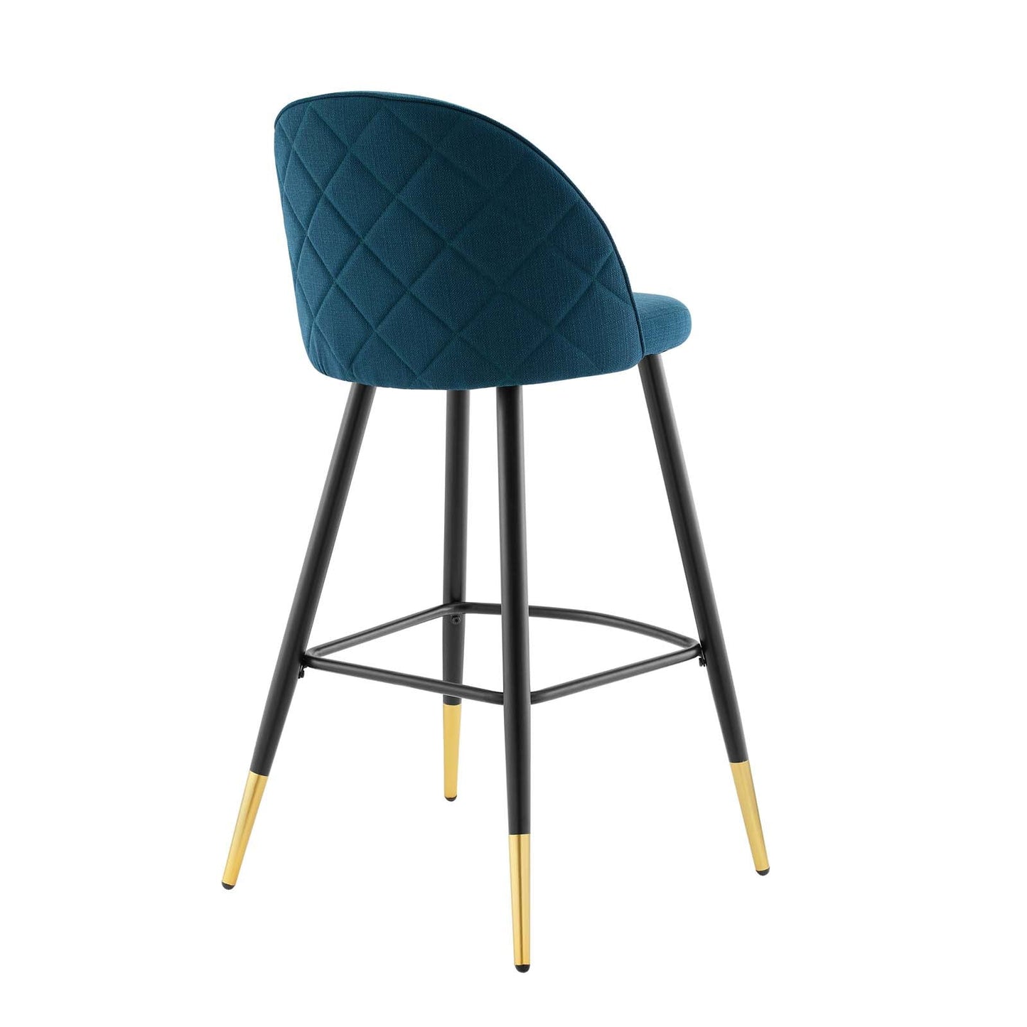 Cordial Fabric Bar Stools Set of 2 by Modway
