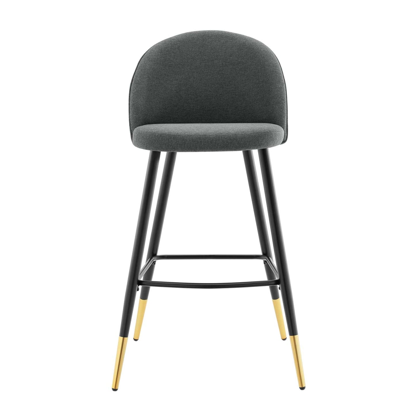 Cordial Fabric Bar Stools Set of 2 by Modway