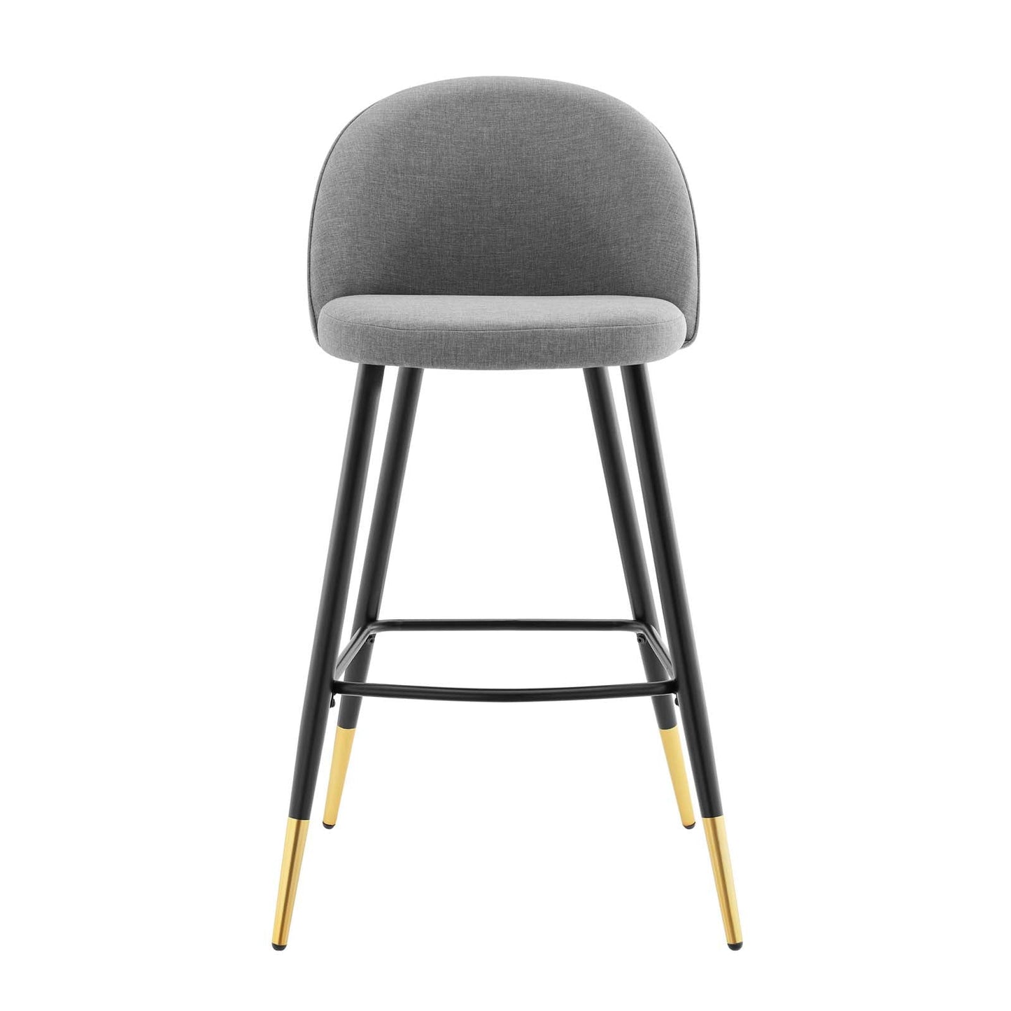 Cordial Fabric Bar Stools Set of 2 by Modway