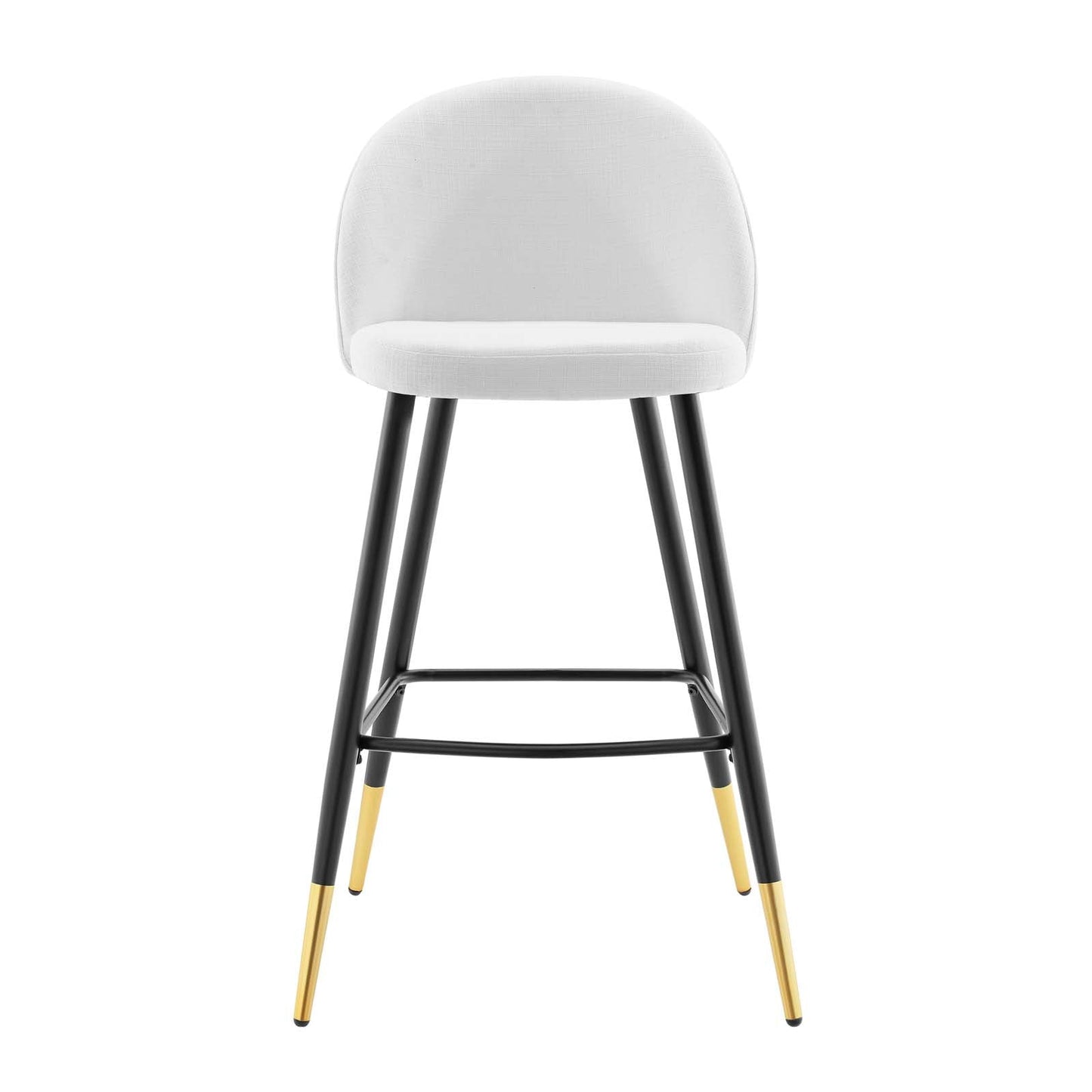 Cordial Fabric Bar Stools Set of 2 by Modway