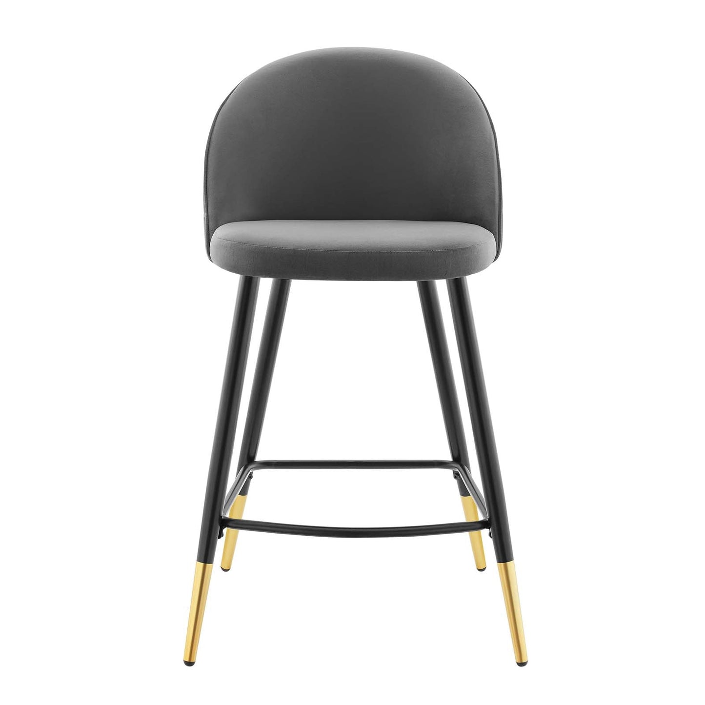 Cordial Performance Velvet Counter Stools Set of 2 by Modway