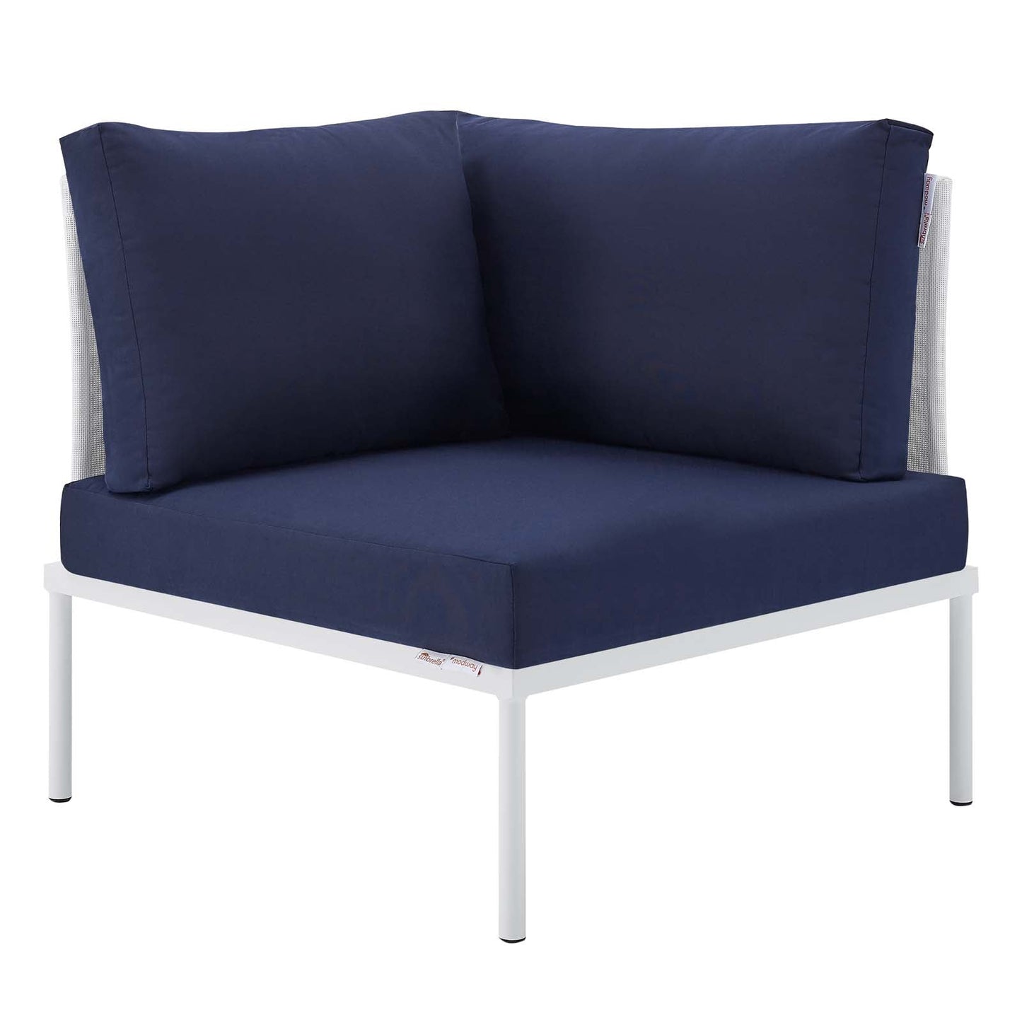 Harmony Sunbrella¨ Outdoor Patio All Mesh Corner Chair by Modway