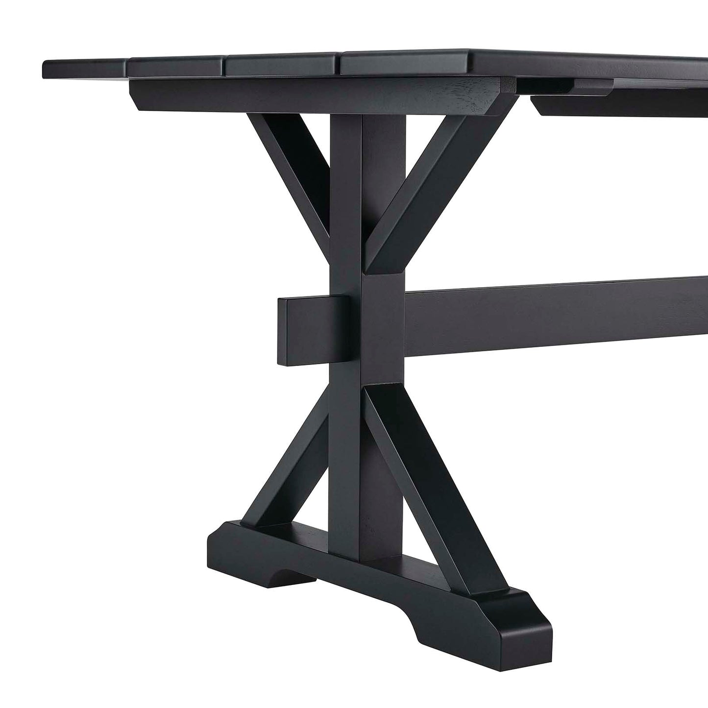 Windchime 71" Wood Dining Table by Modway