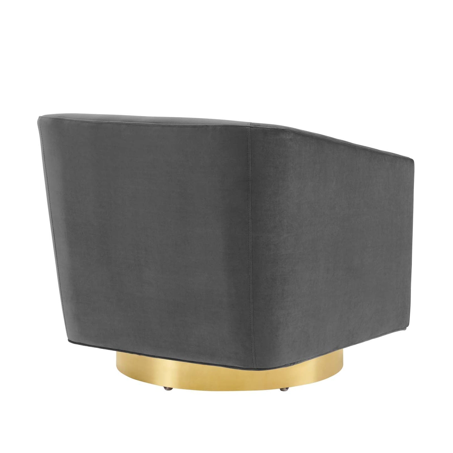 Twist Accent Lounge Performance Velvet Swivel Chair by Modway