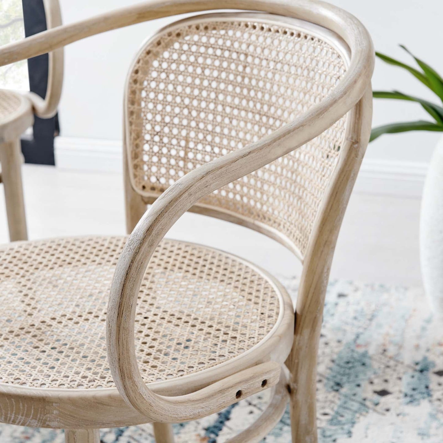 Oliana Wood Dining Armchair by Modway