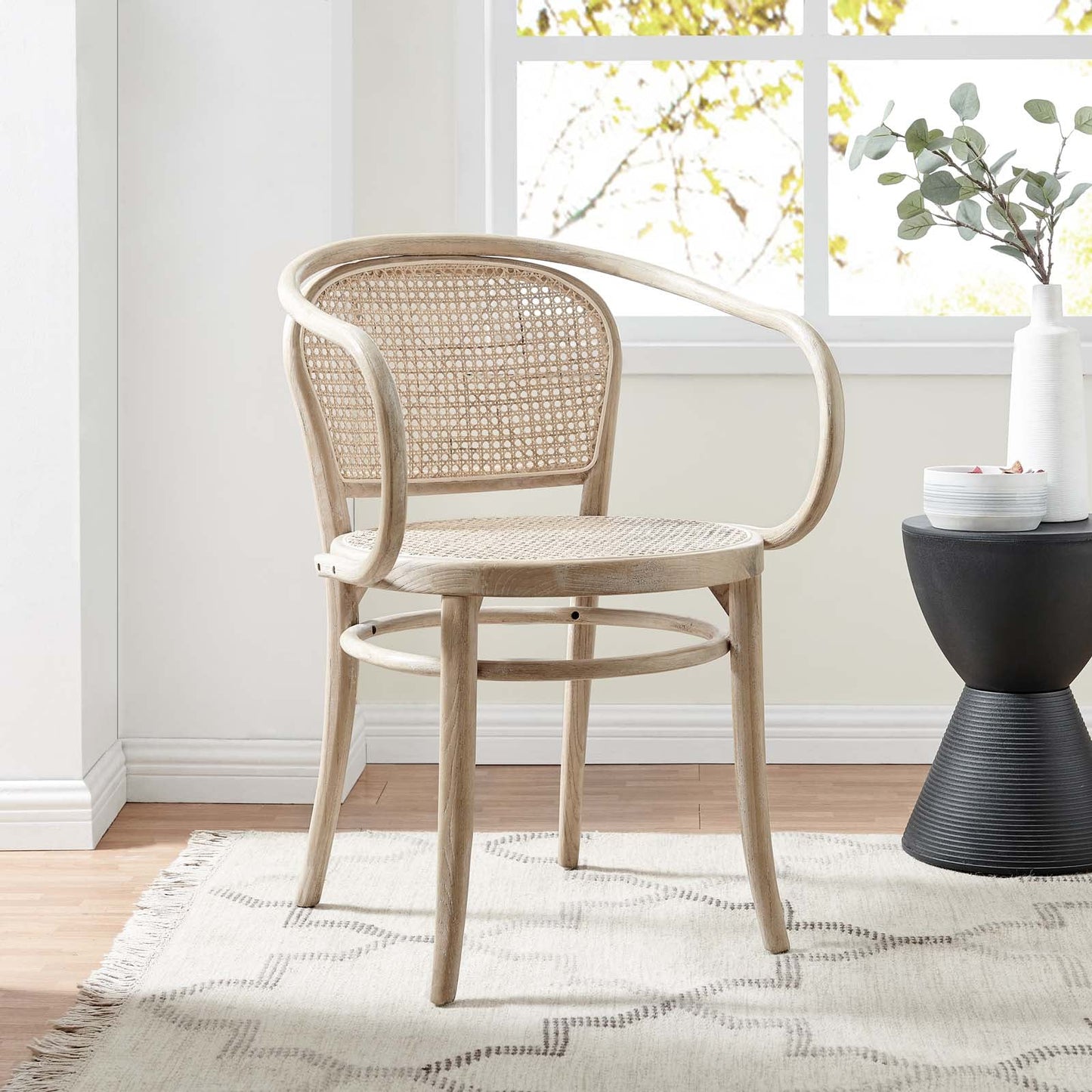 Oliana Wood Dining Armchair by Modway