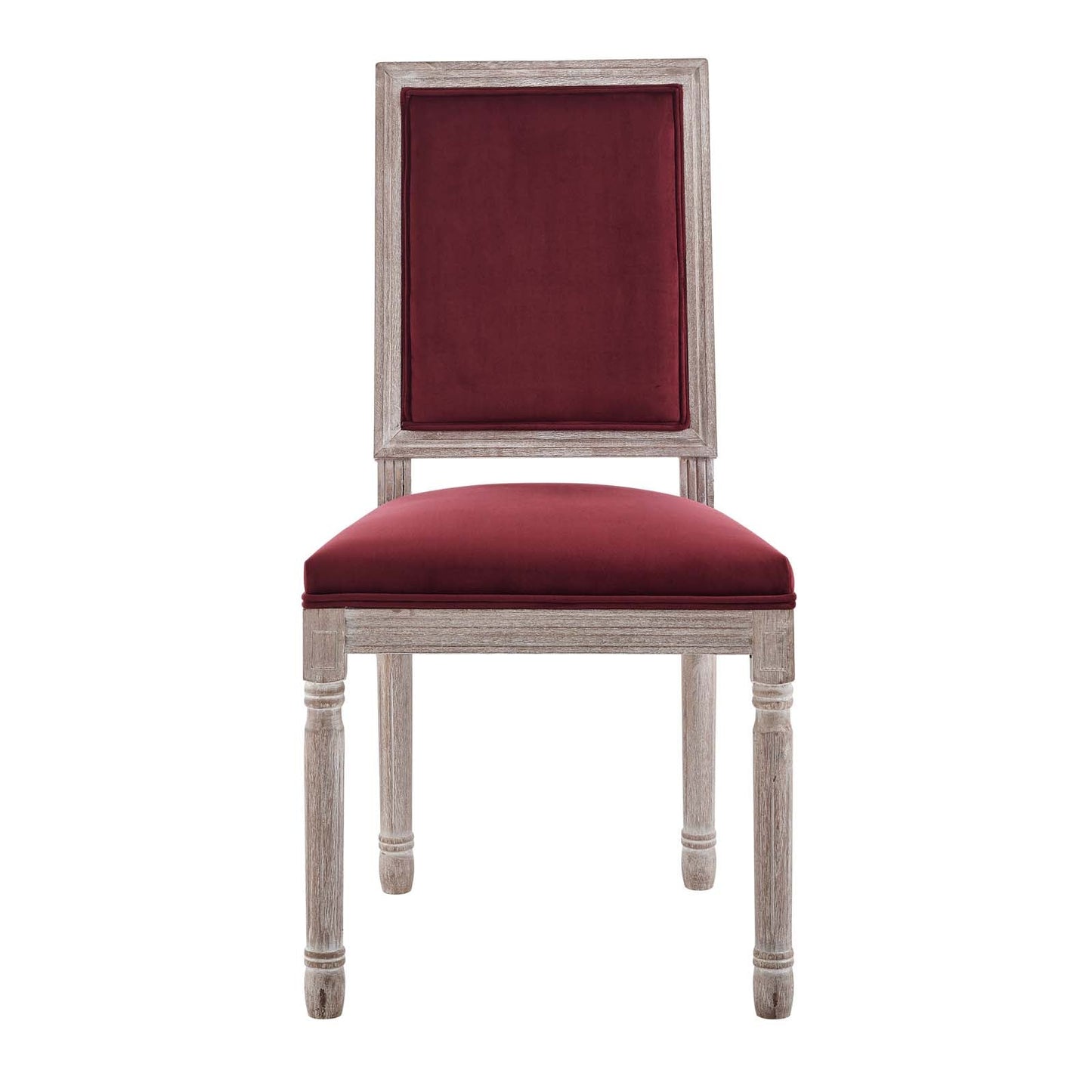 Court French Vintage Performance Velvet Dining Side Chair by Modway