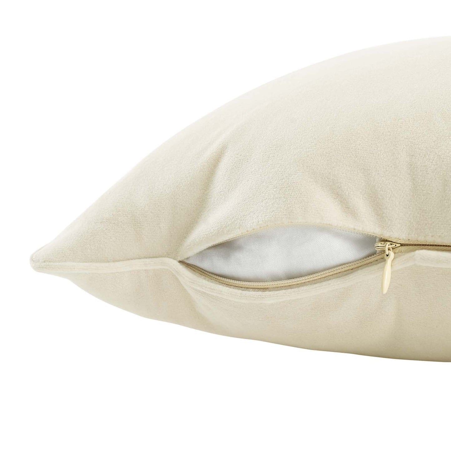 Enhance 18" Performance Velvet Throw Pillow by Modway