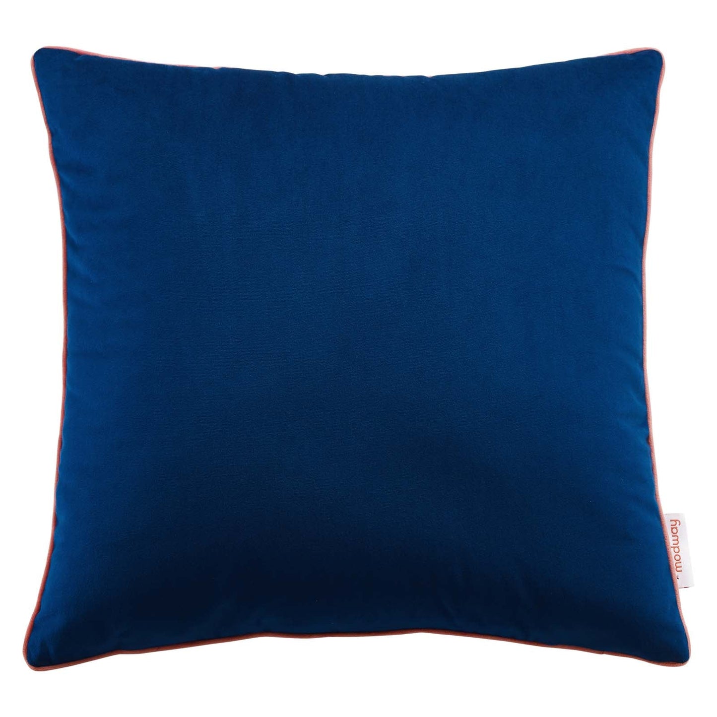 Accentuate 18" Performance Velvet Throw Pillow in Navy Blossom