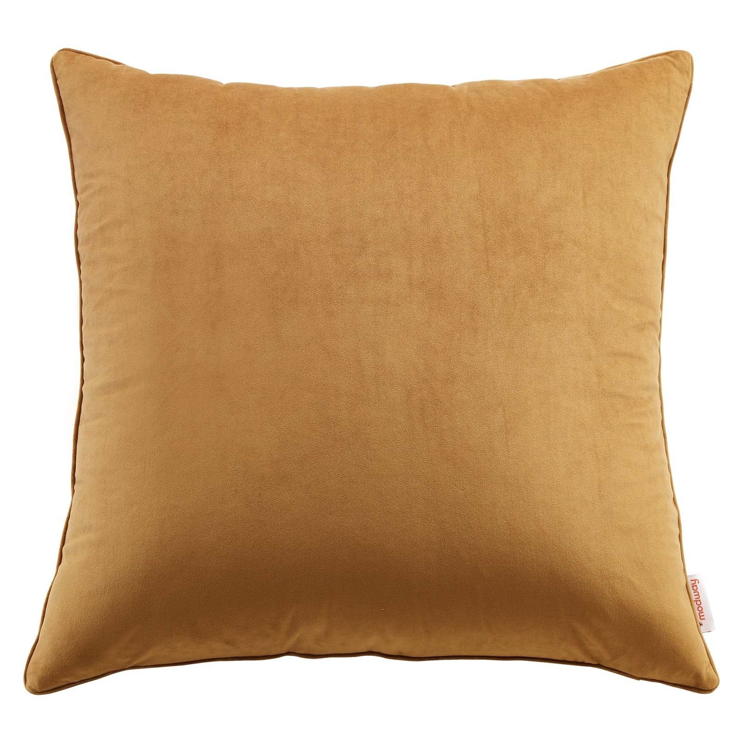 Enhance 24" Performance Velvet Throw Pillow by Modway