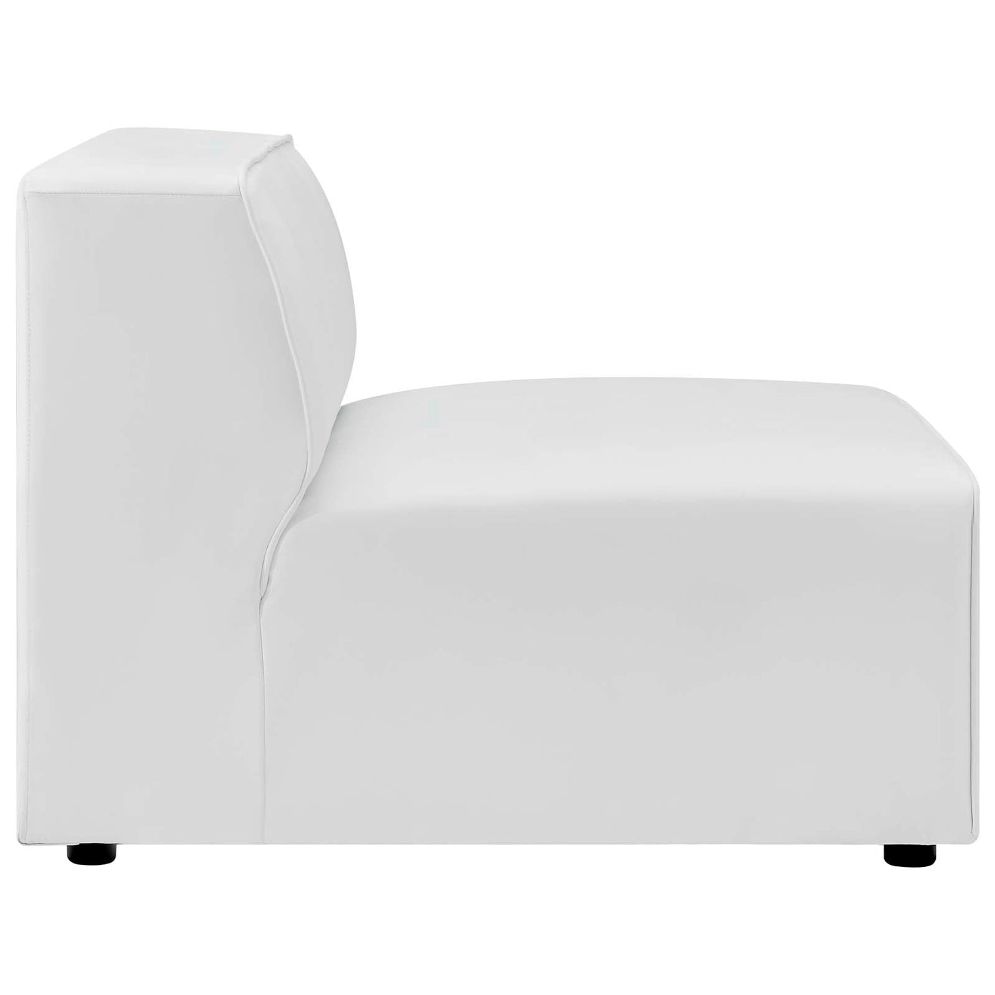 Mingle 5-Piece Vegan Leather Sectional Sofa by Modway