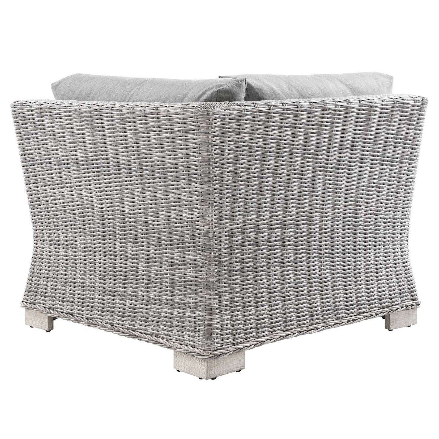 Conway Outdoor Patio Wicker Rattan Corner Chair by Modway