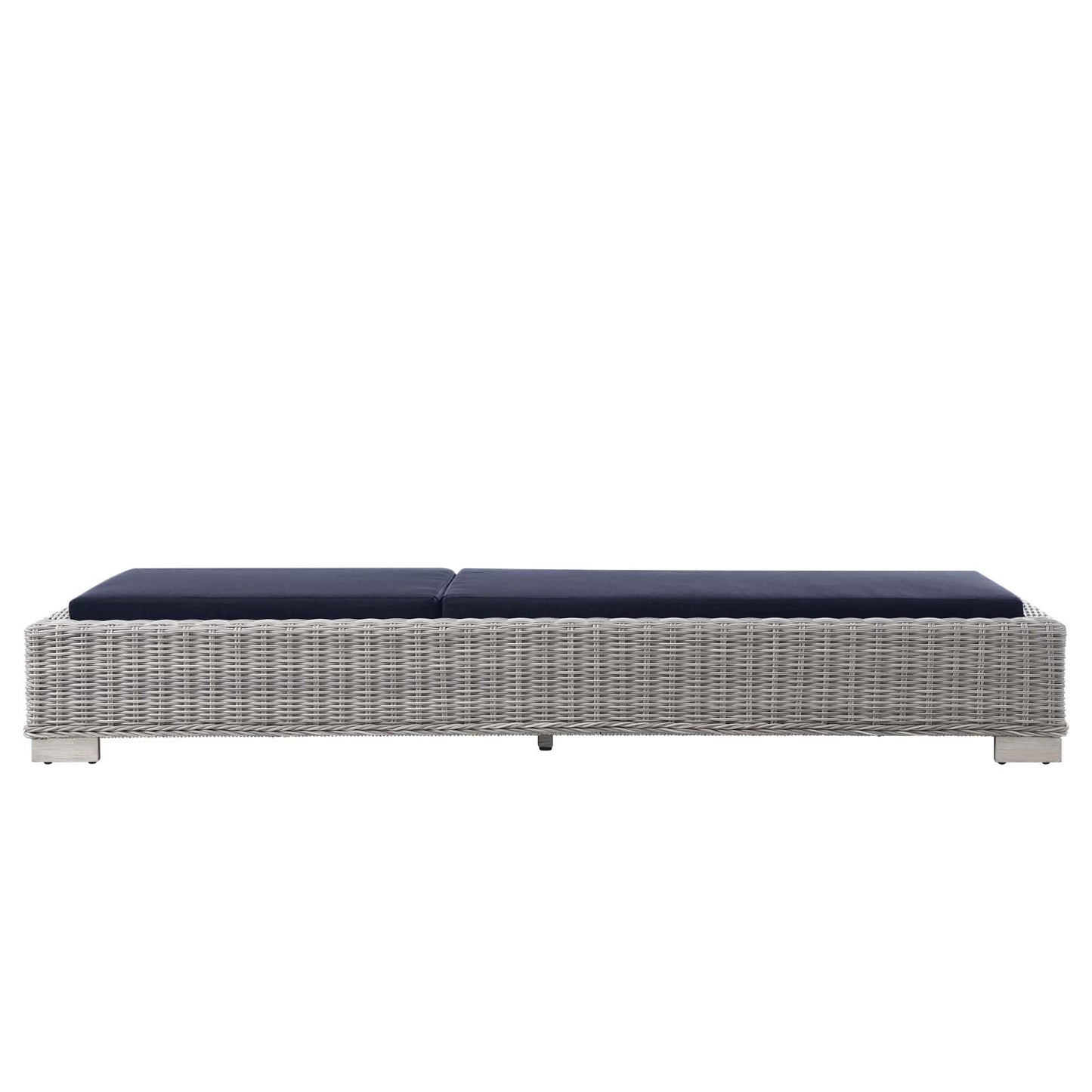 Conway Outdoor Patio Wicker Rattan Chaise Lounge by Modway