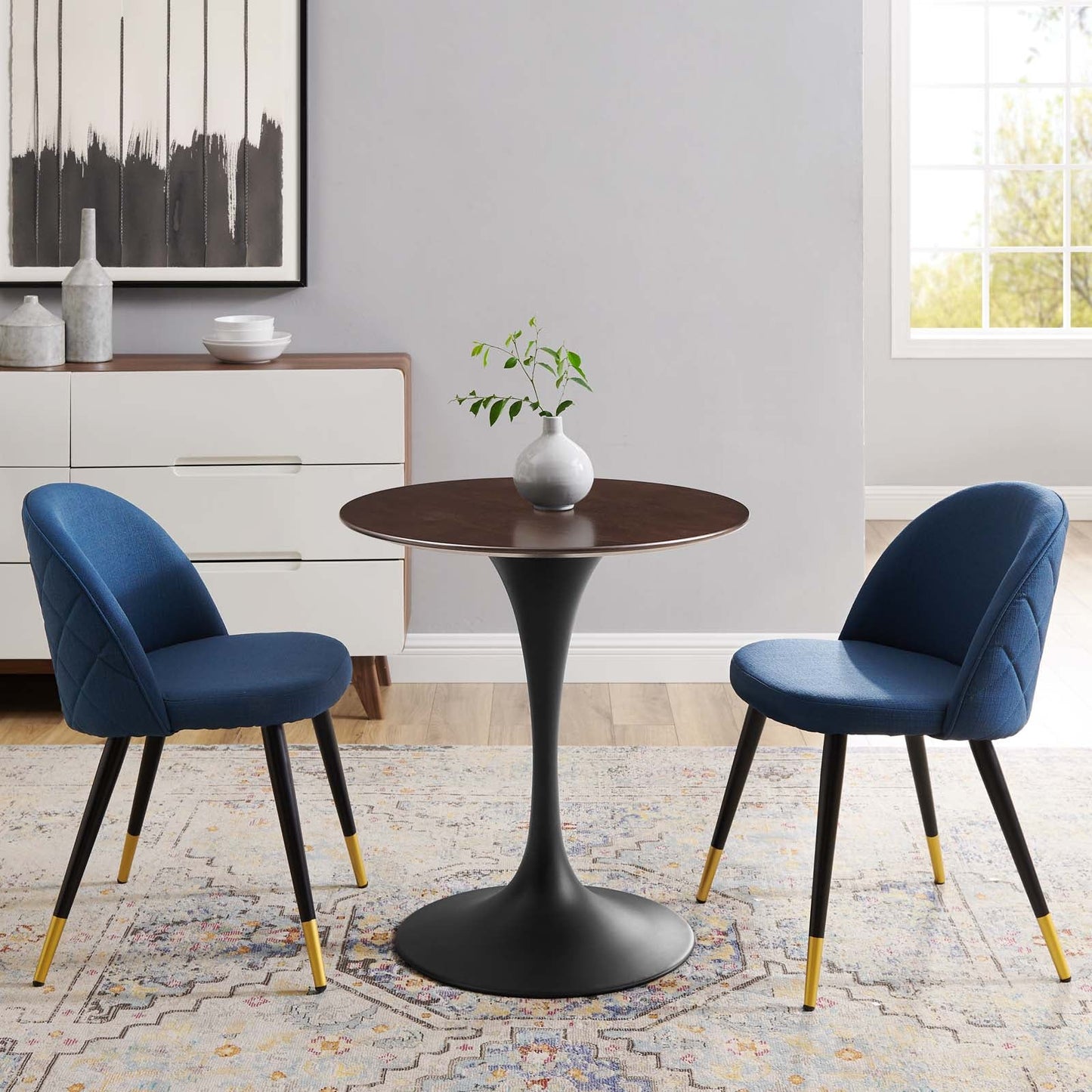 Lippa 28" Round Wood Dining Table by Modway