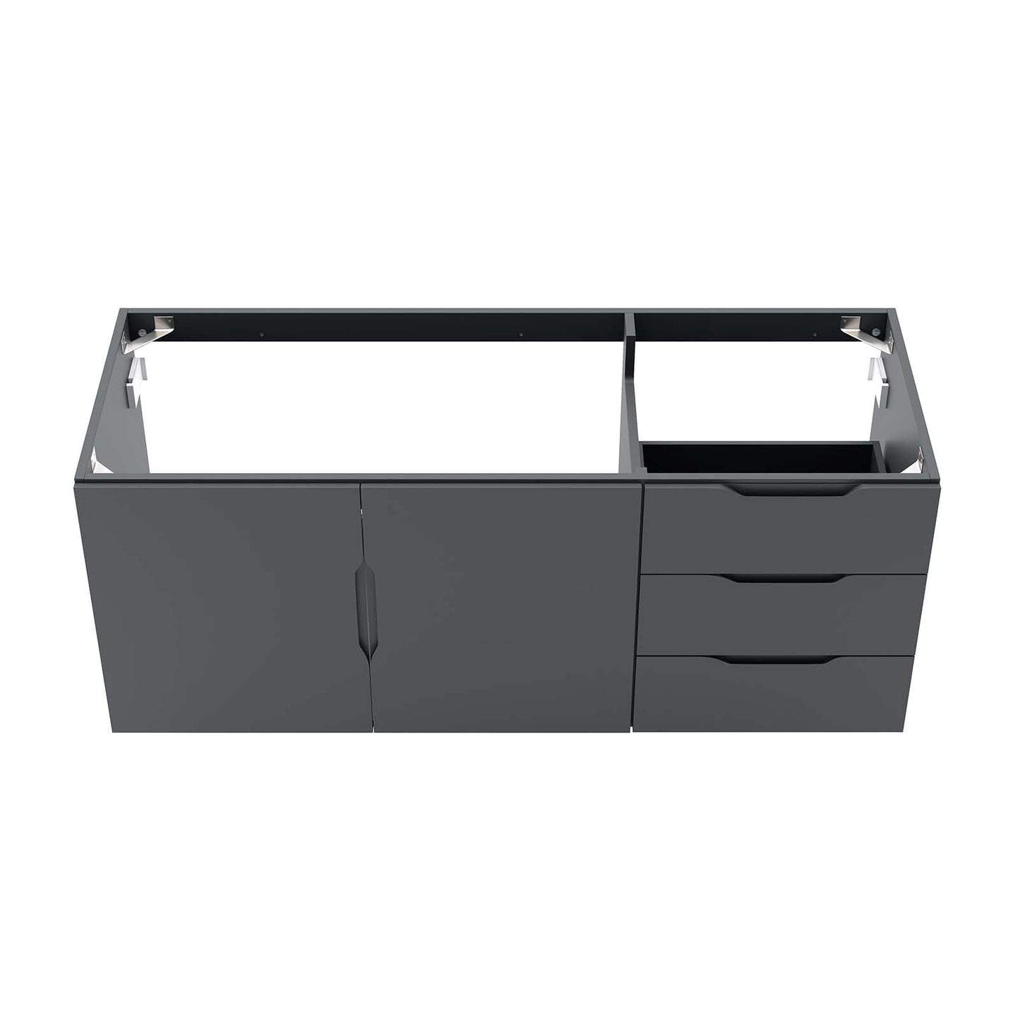 Vitality 48" Double or Single Sink Compatible (Not Included) Bathroom Vanity Cabinet by Modway