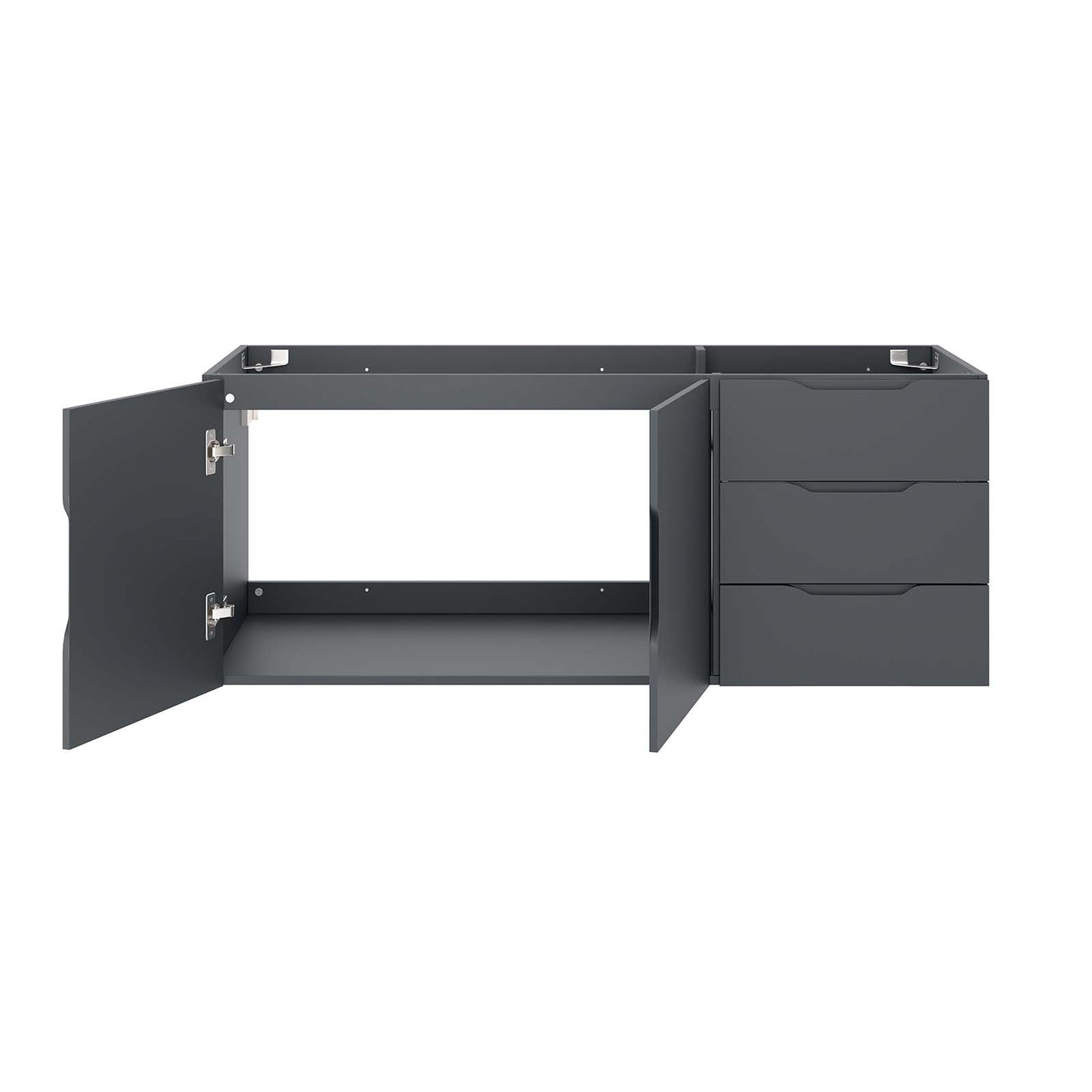 Vitality 48" Double or Single Sink Compatible (Not Included) Bathroom Vanity Cabinet by Modway