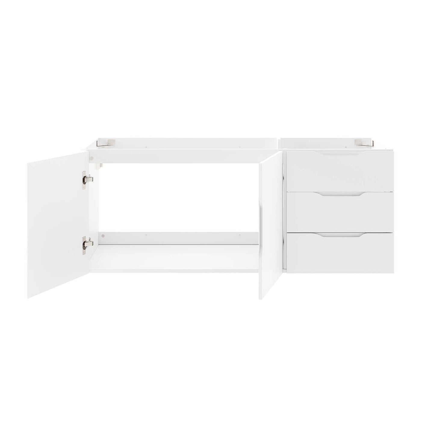 Vitality 48" Double or Single Sink Compatible (Not Included) Bathroom Vanity Cabinet by Modway